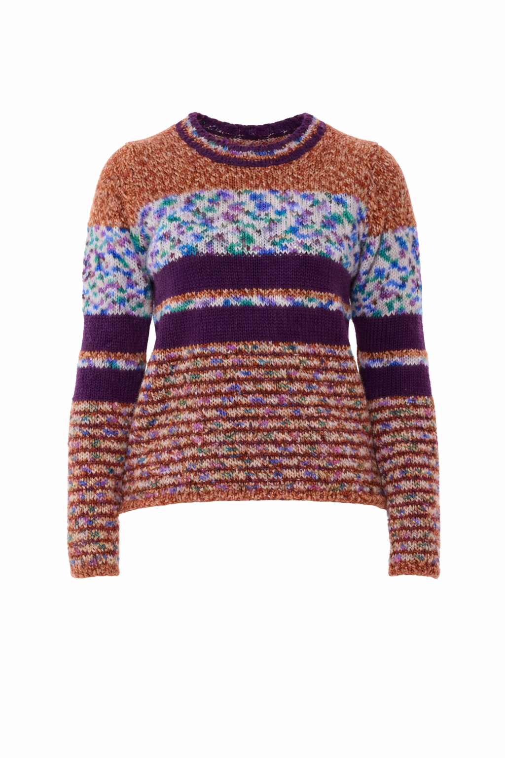 Multicolor Striped Wool Sweater