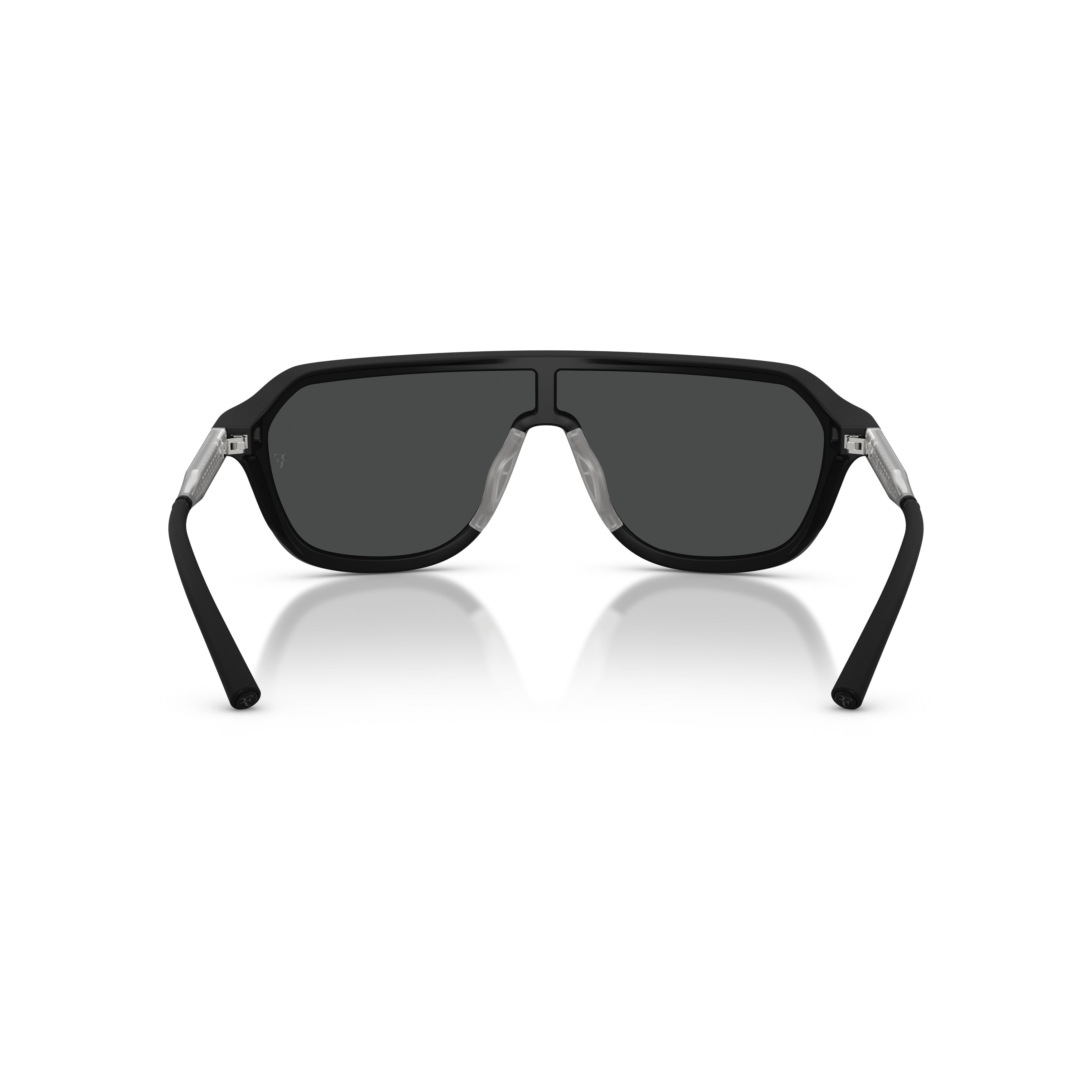 0ov5591su Angular Black Frame Sunglasses with Rectangular Lenses