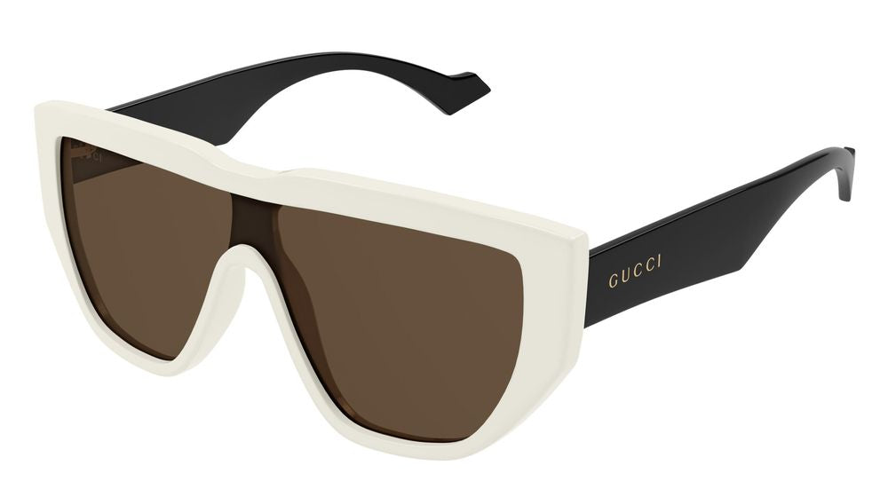 Sunglasses GG0997S 003 White Black Brown 99/1/145