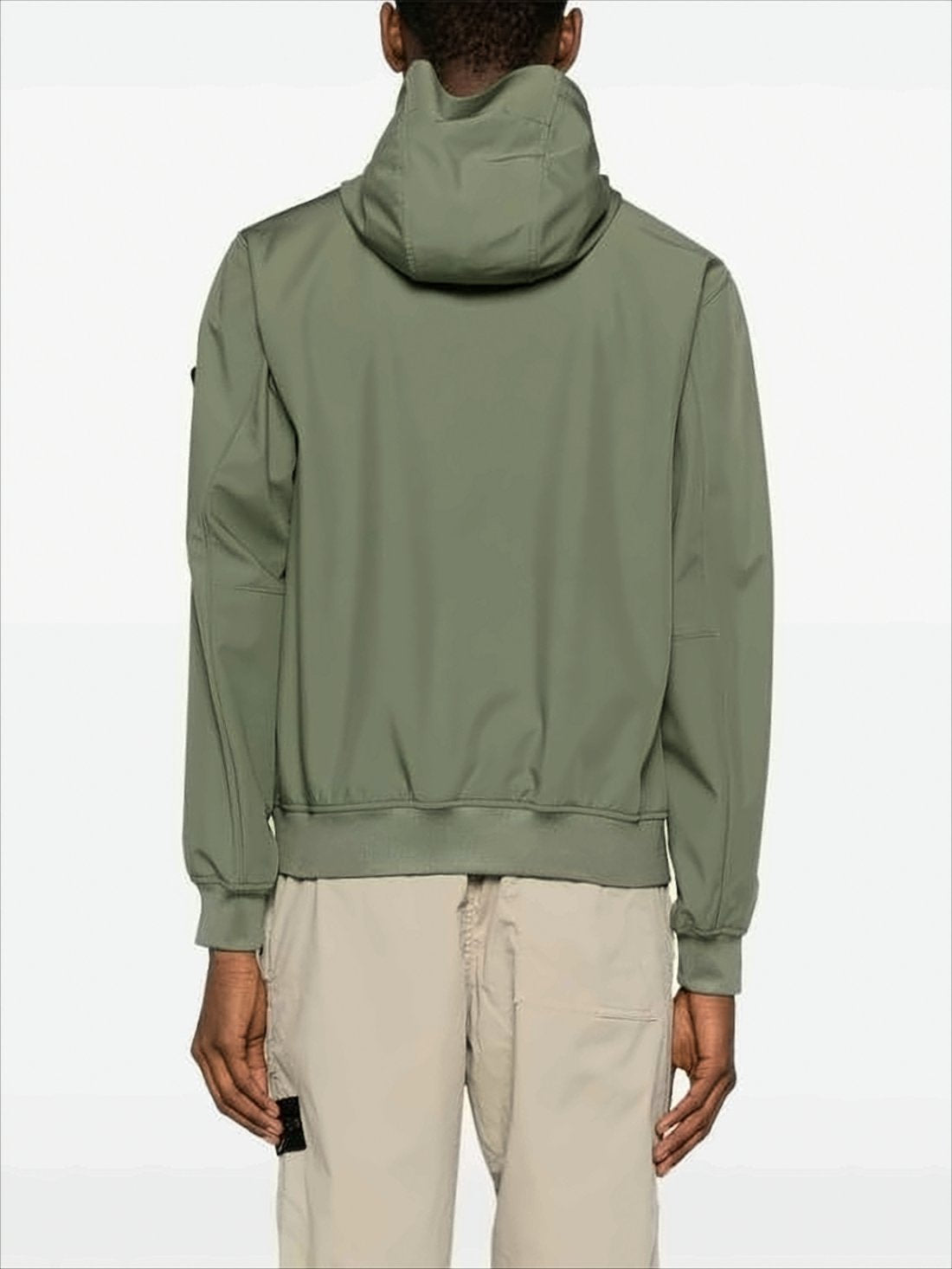 Lightweight Matte Finish Hooded Jacket