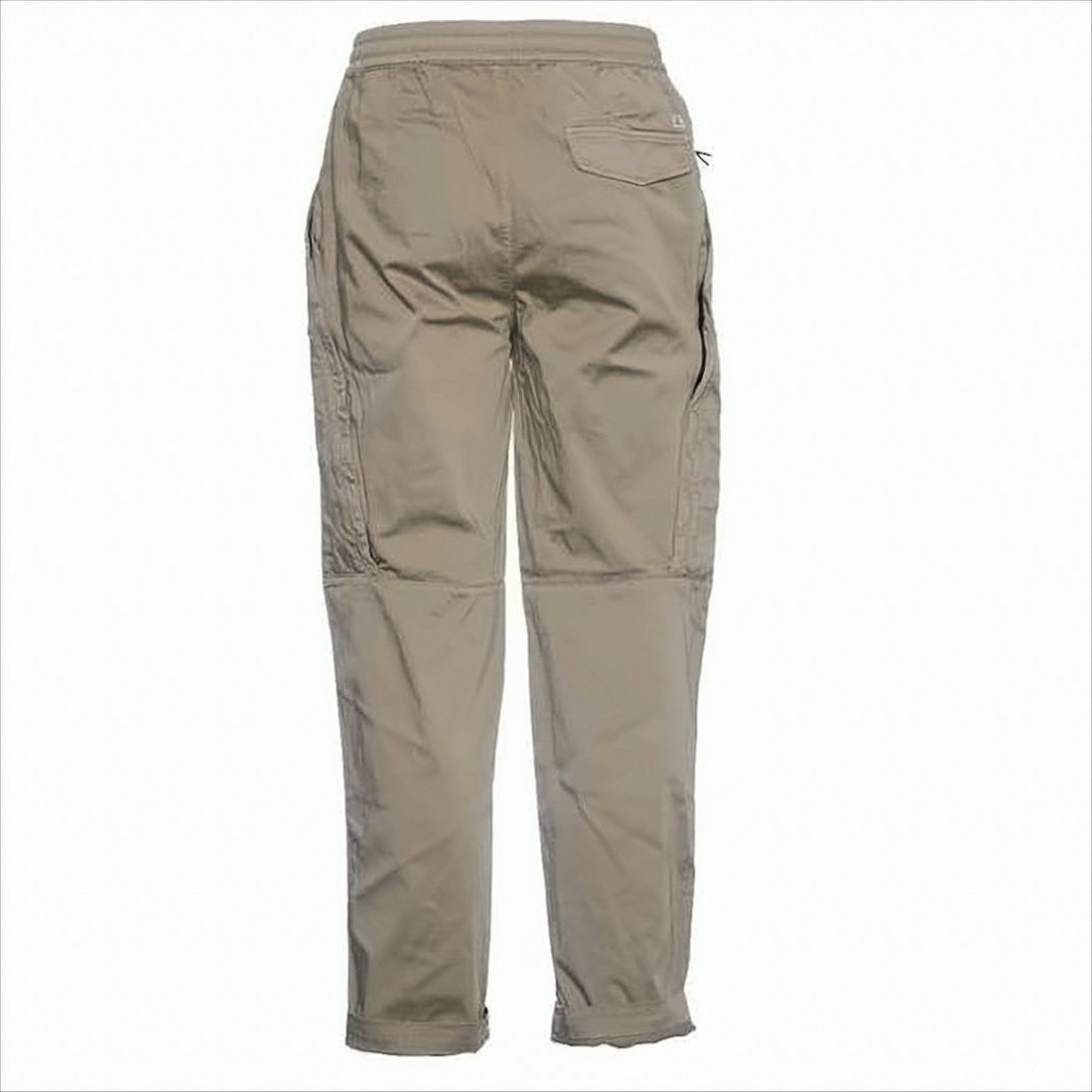 Relaxed Fit Straight Pants with Flap Pocket