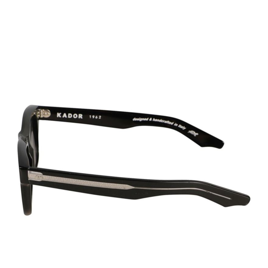 Voyager 23 Rectangular Frame Sunglasses with Gradient Grey Lenses