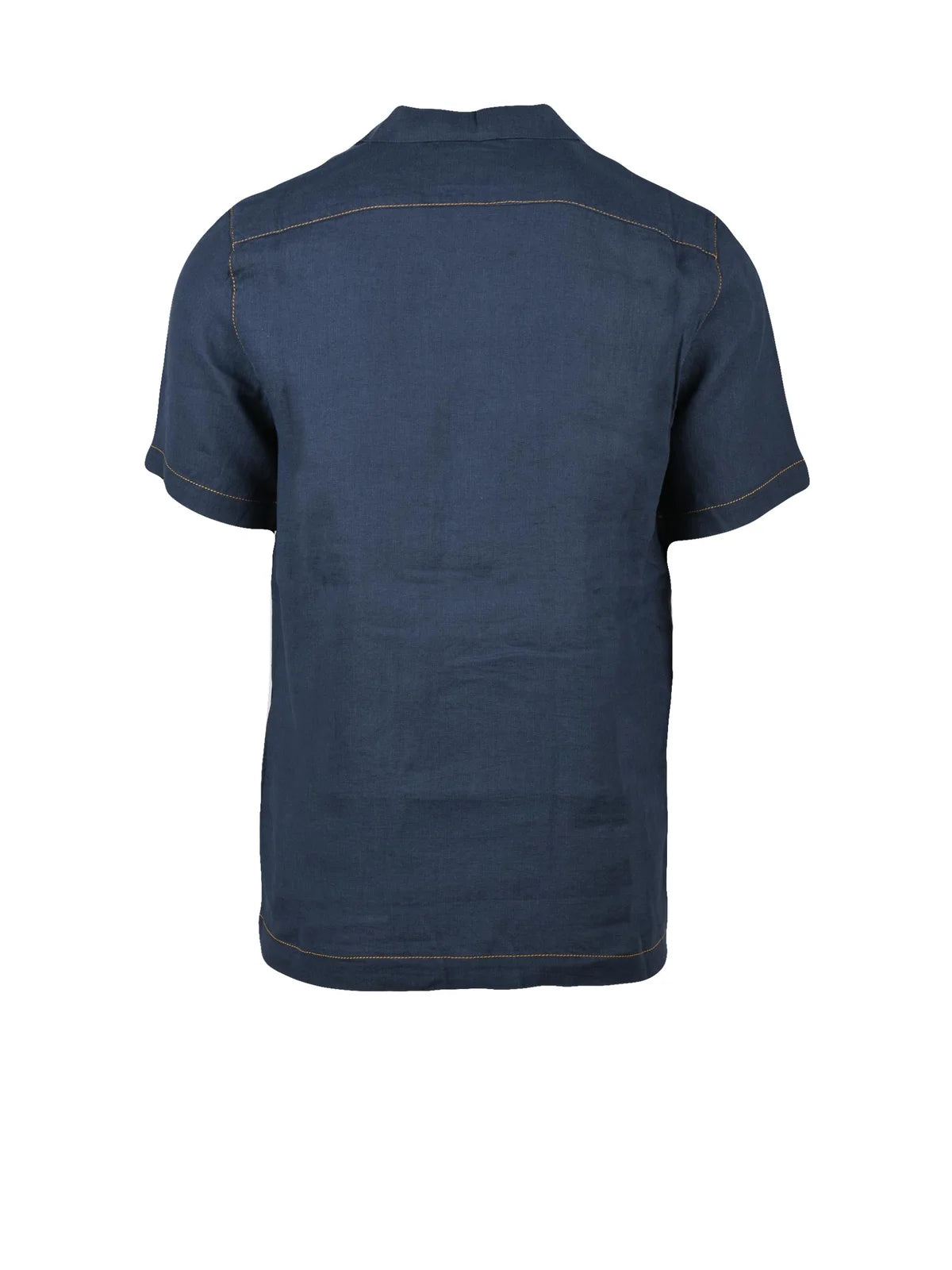 Dark Blue Linen Shirt