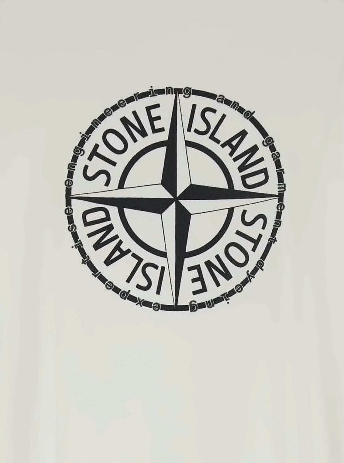 Neutrals Relaxed Fit Circular Emblem T-Shirt