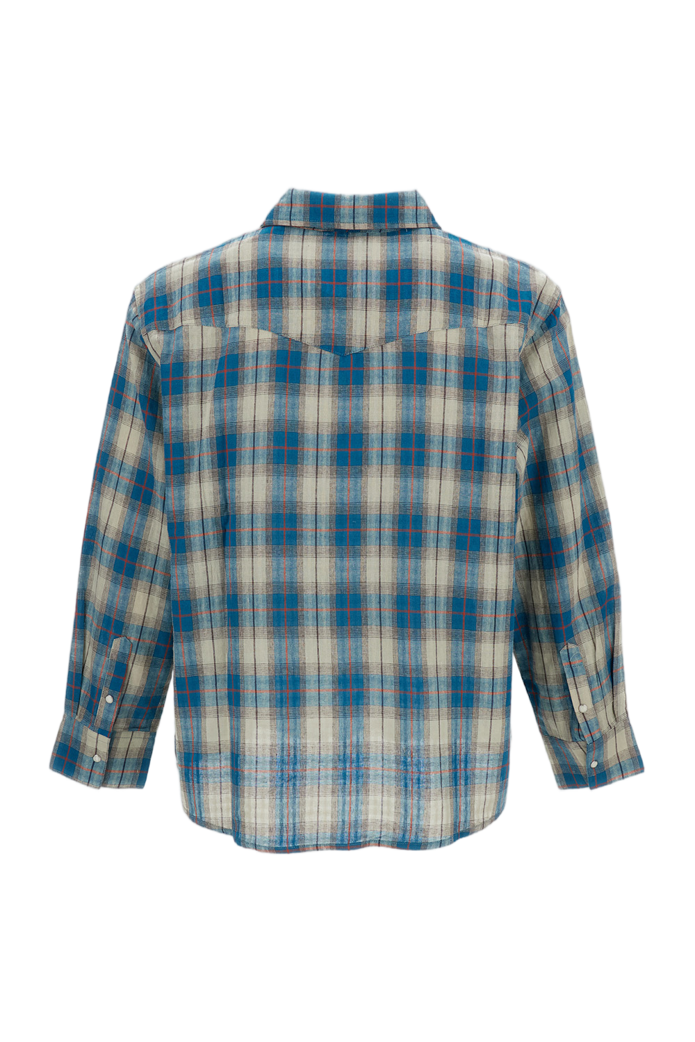 Relaxed Fit Plaid Flannel Shirt