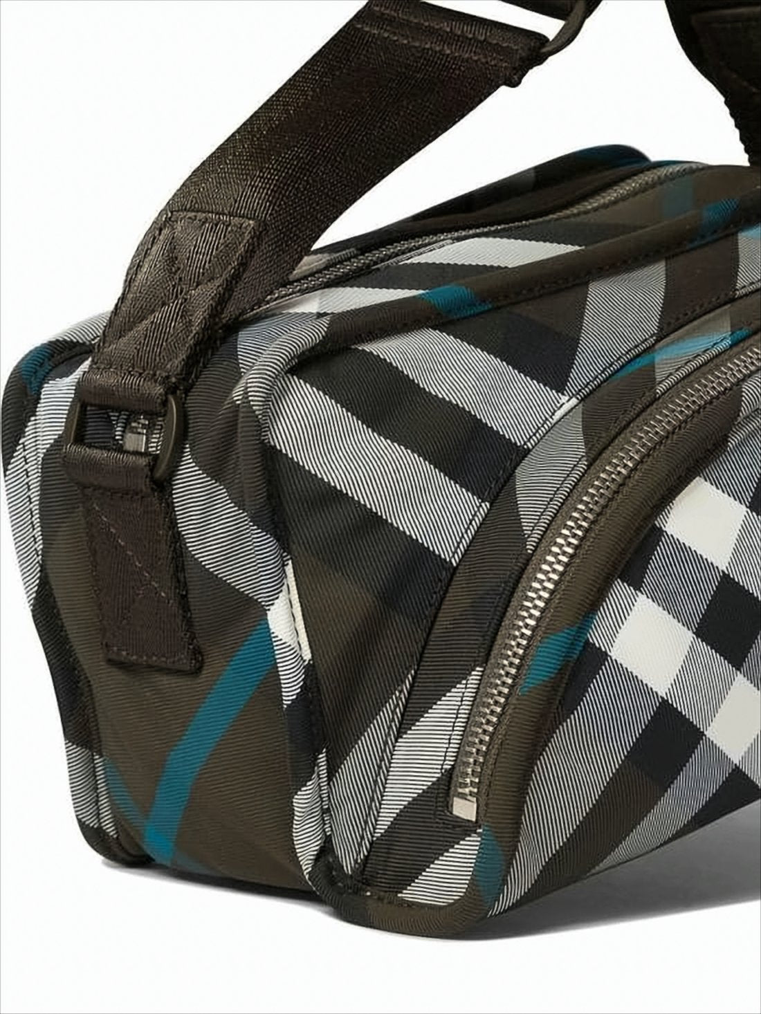 Classic Check Pattern Crossbody Bag