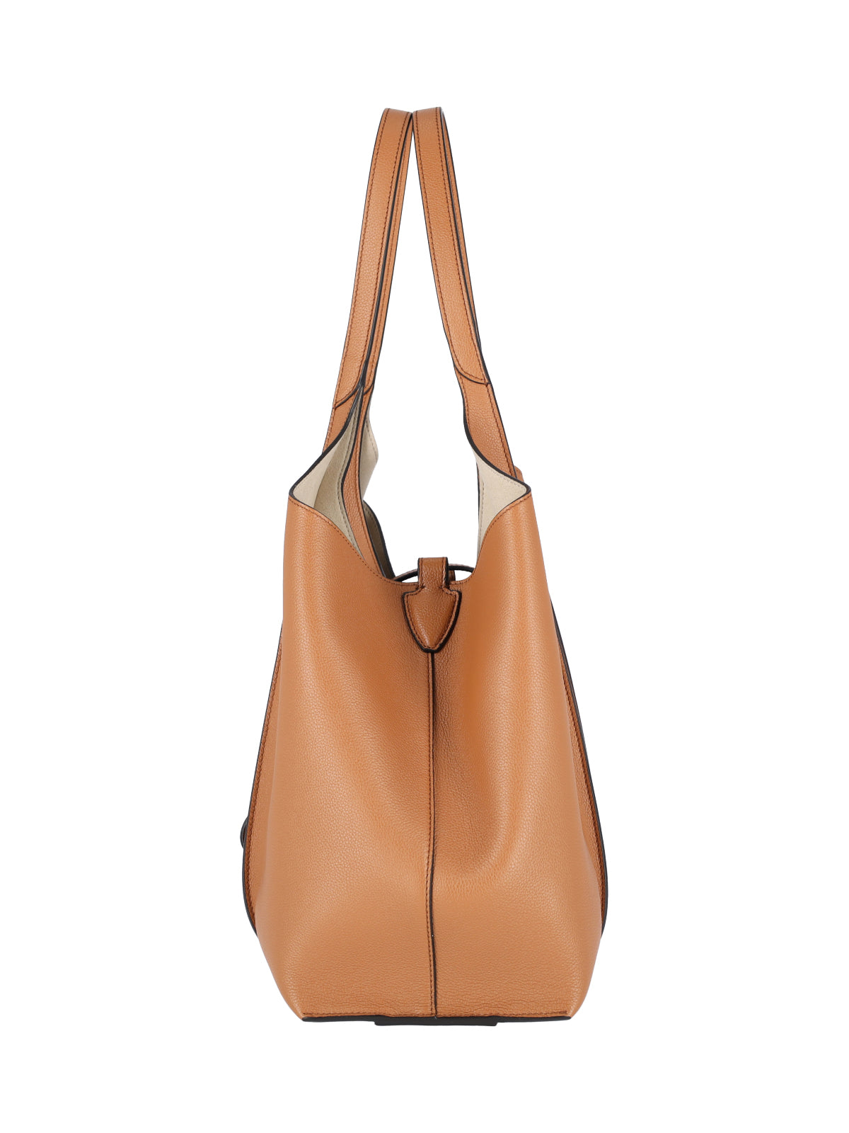 Brown T Timeless Small Tote Bag