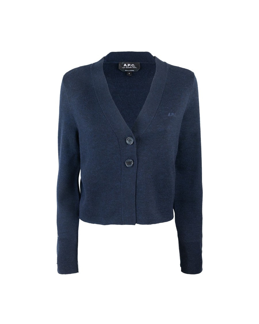 Anna Dark Navy Cardigan