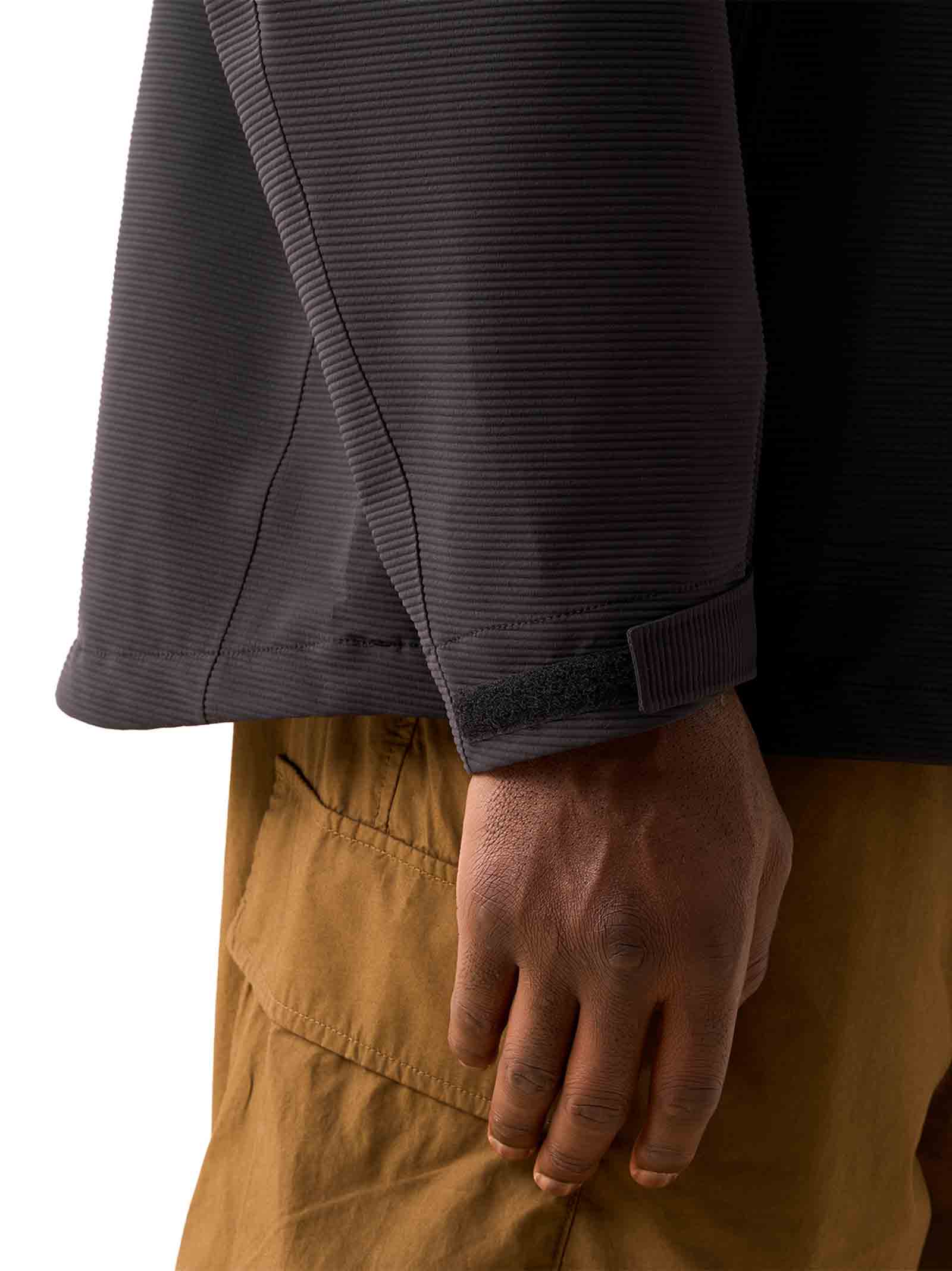 Weatherproof Brown Jacket With Adjustable Cuffs