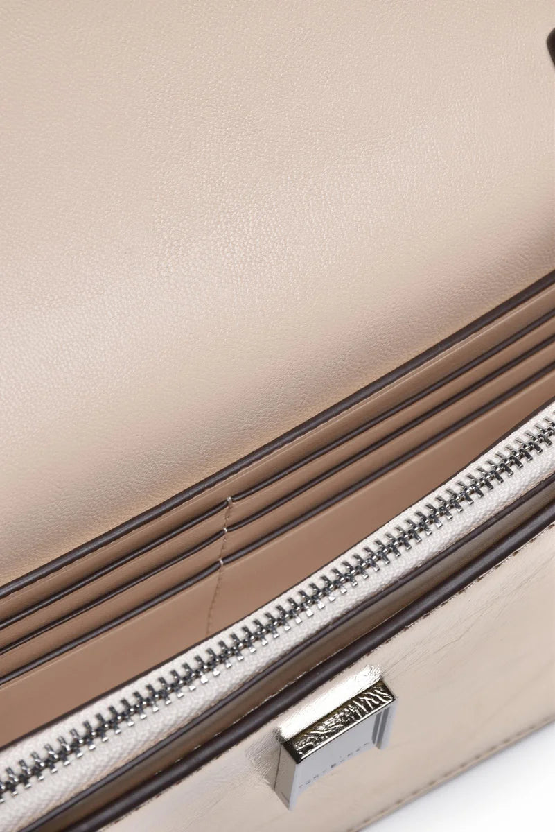Britten Metallic Chain Wallet Gold
