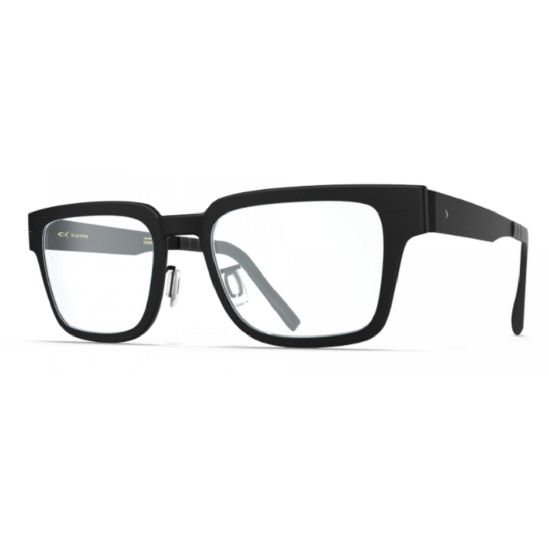 Bf1088 Mayfair Bold Rectangular Beta-Titanium Eyeglasses with Adjustable Nose Pads