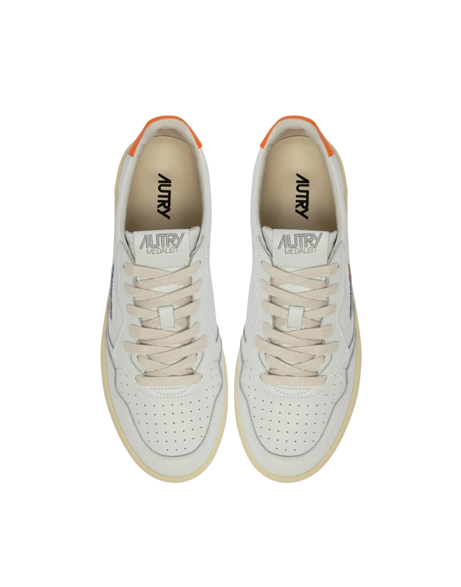 Medalist Low Men’s White/Parsimmon Sneakers