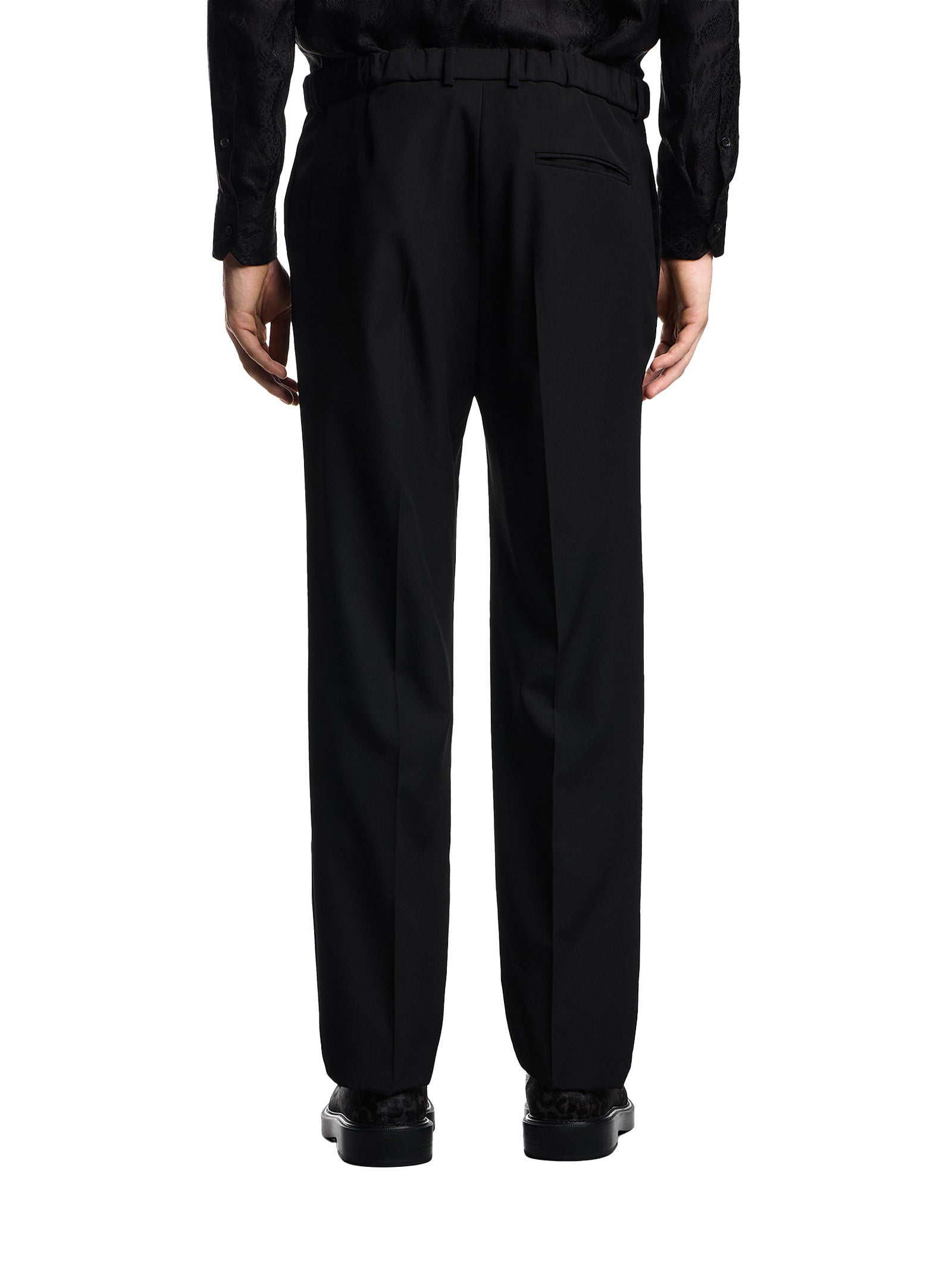 Slim-Fit Trousers In Stretch Virgin Wool