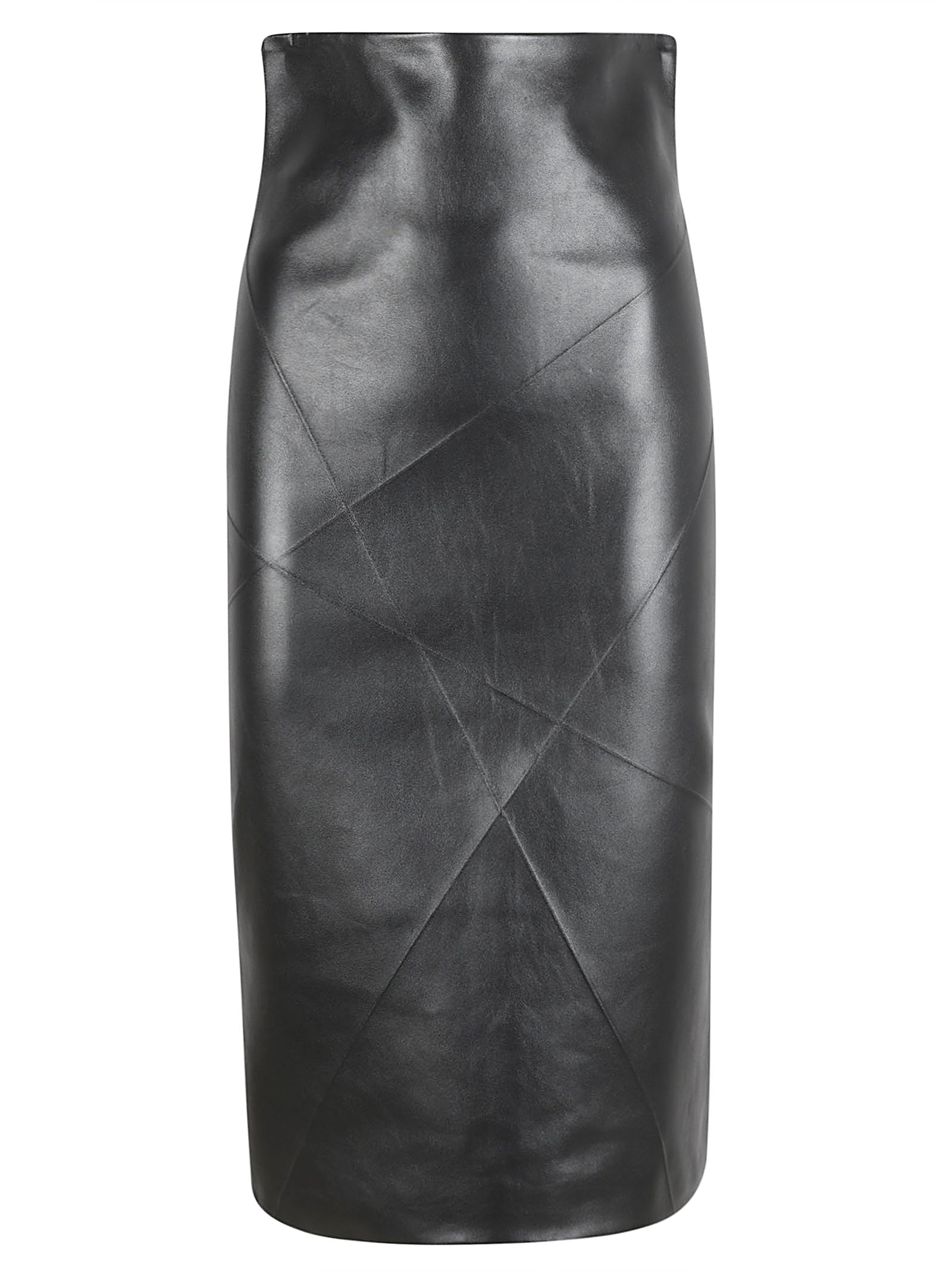 Fitted Black Skirt