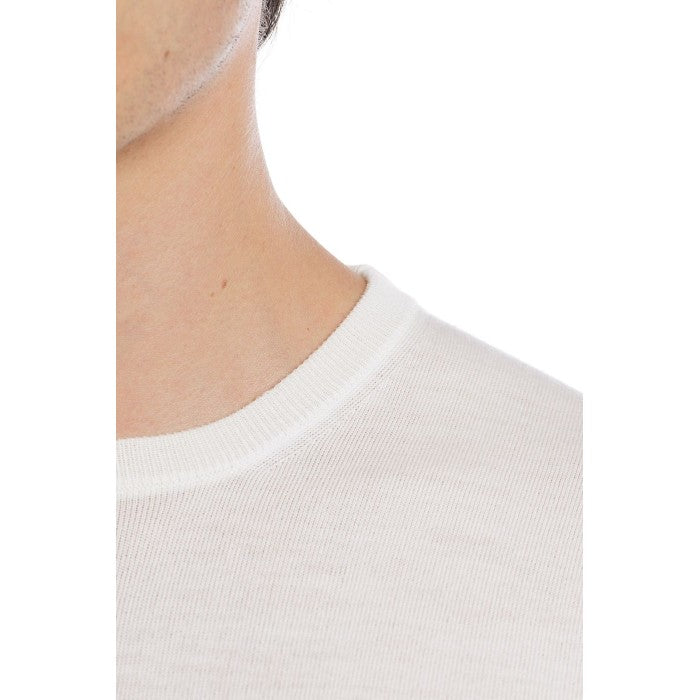 Long-Sleeve Crew Neck Sweater In Fine Merino Wool