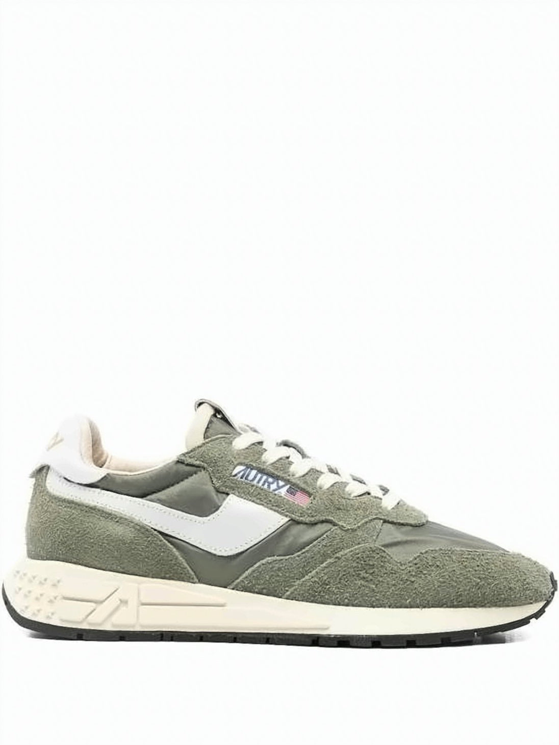Textured Low-Top Sneakers with Suede