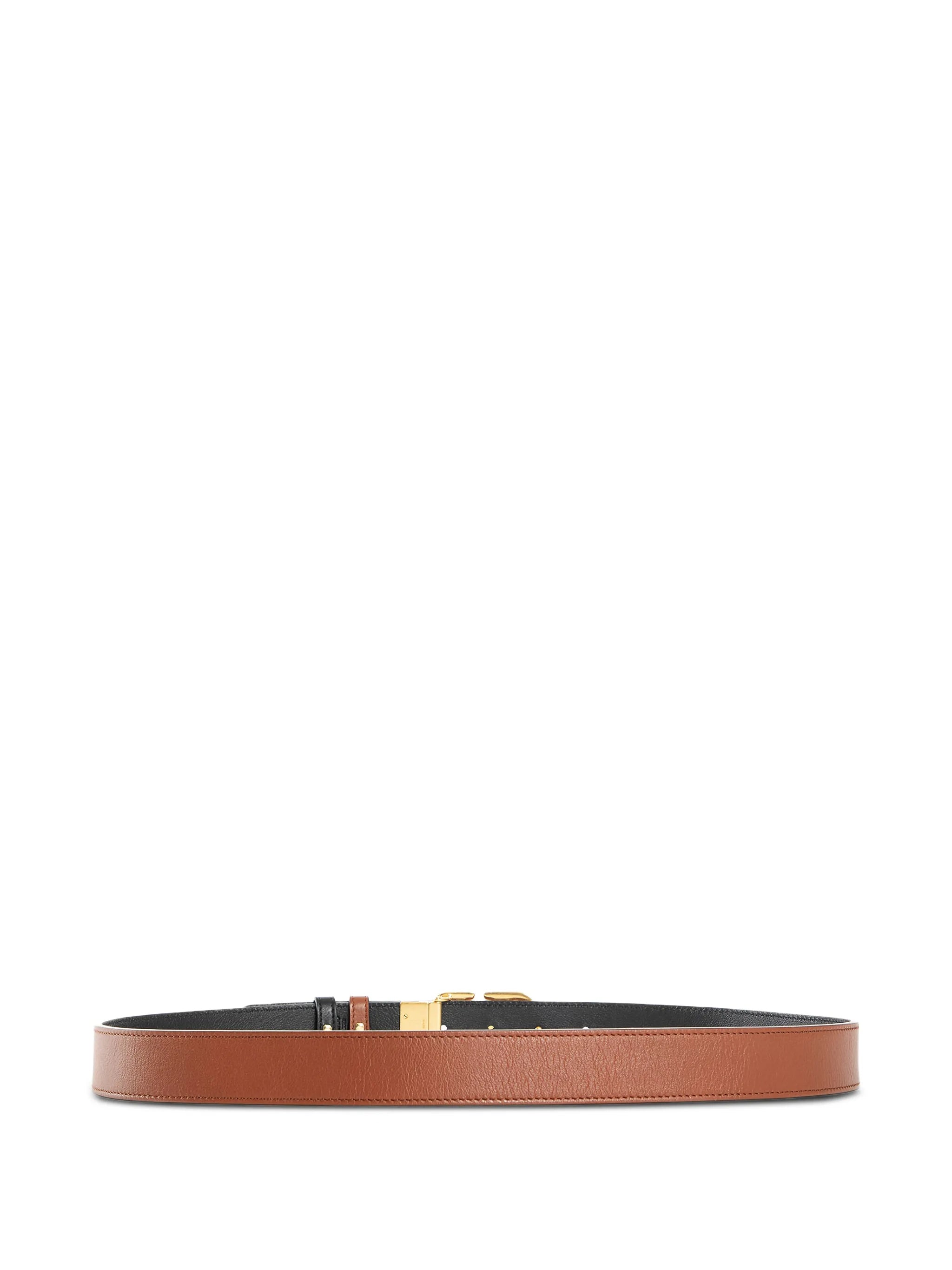 Brown/Black Belt H. 30 Reversible Belt