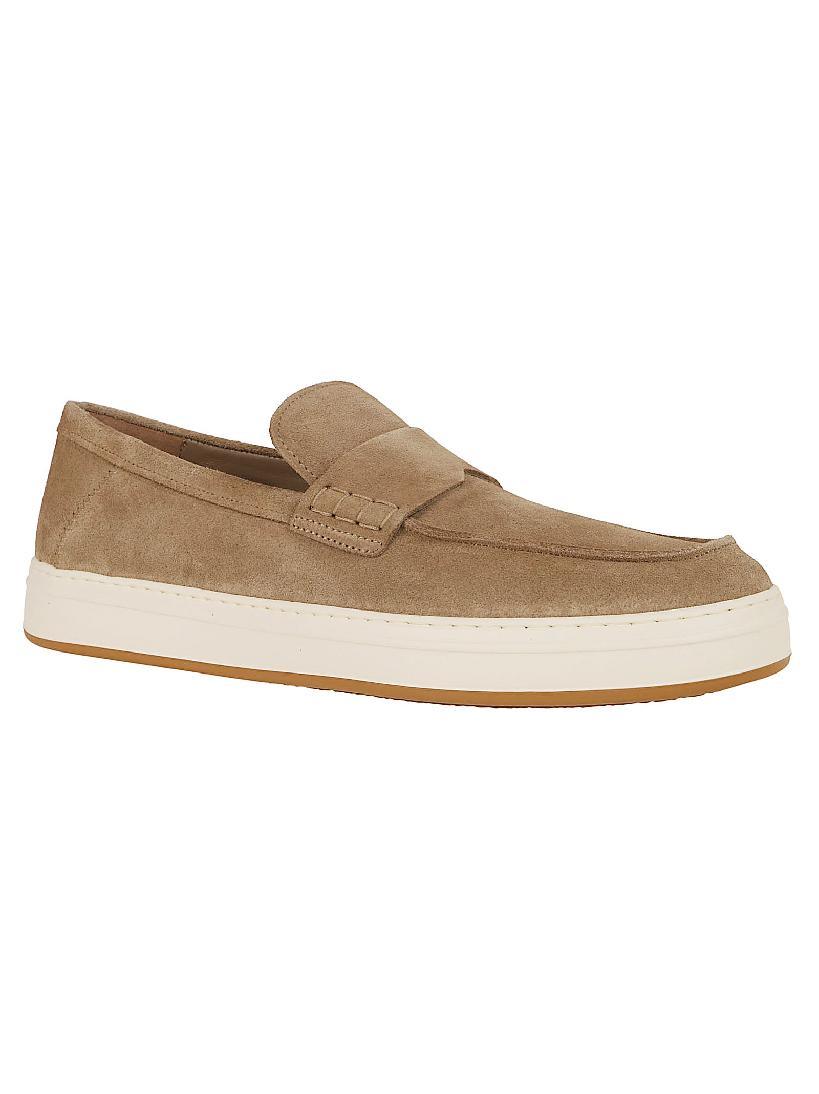 Brown Suede Moccasins