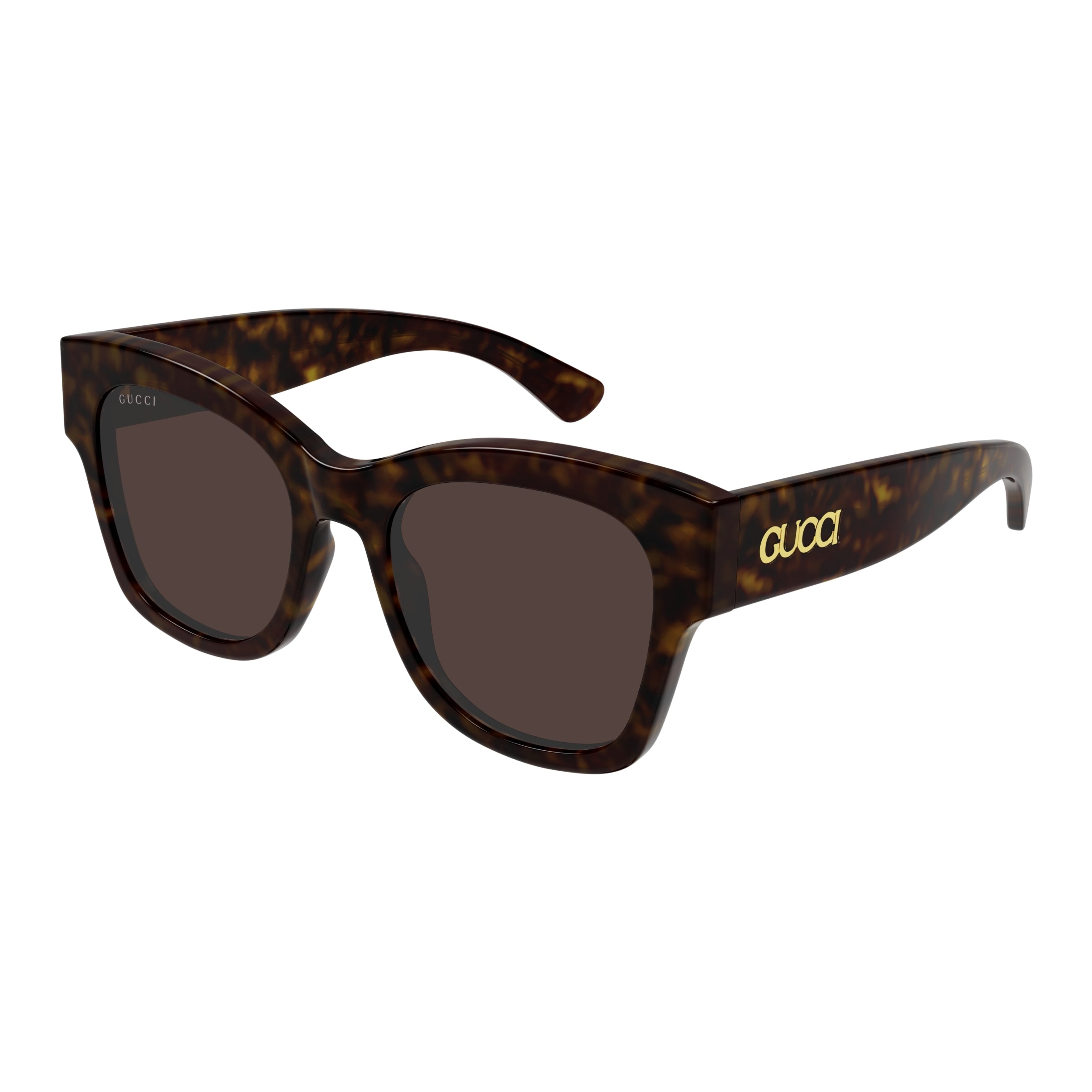 Gg1789s Oversized Square Tortoiseshell Sunglasses