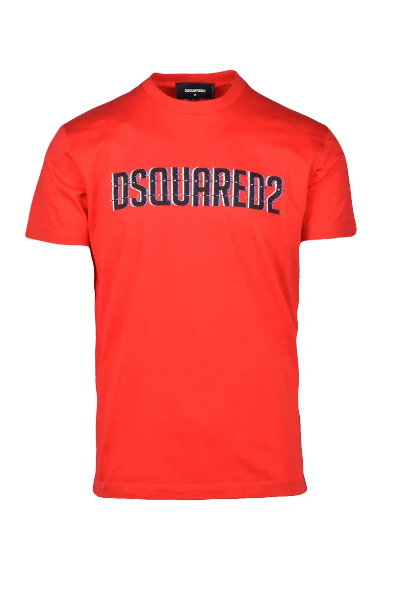 Crew Neck T-shirt - Red