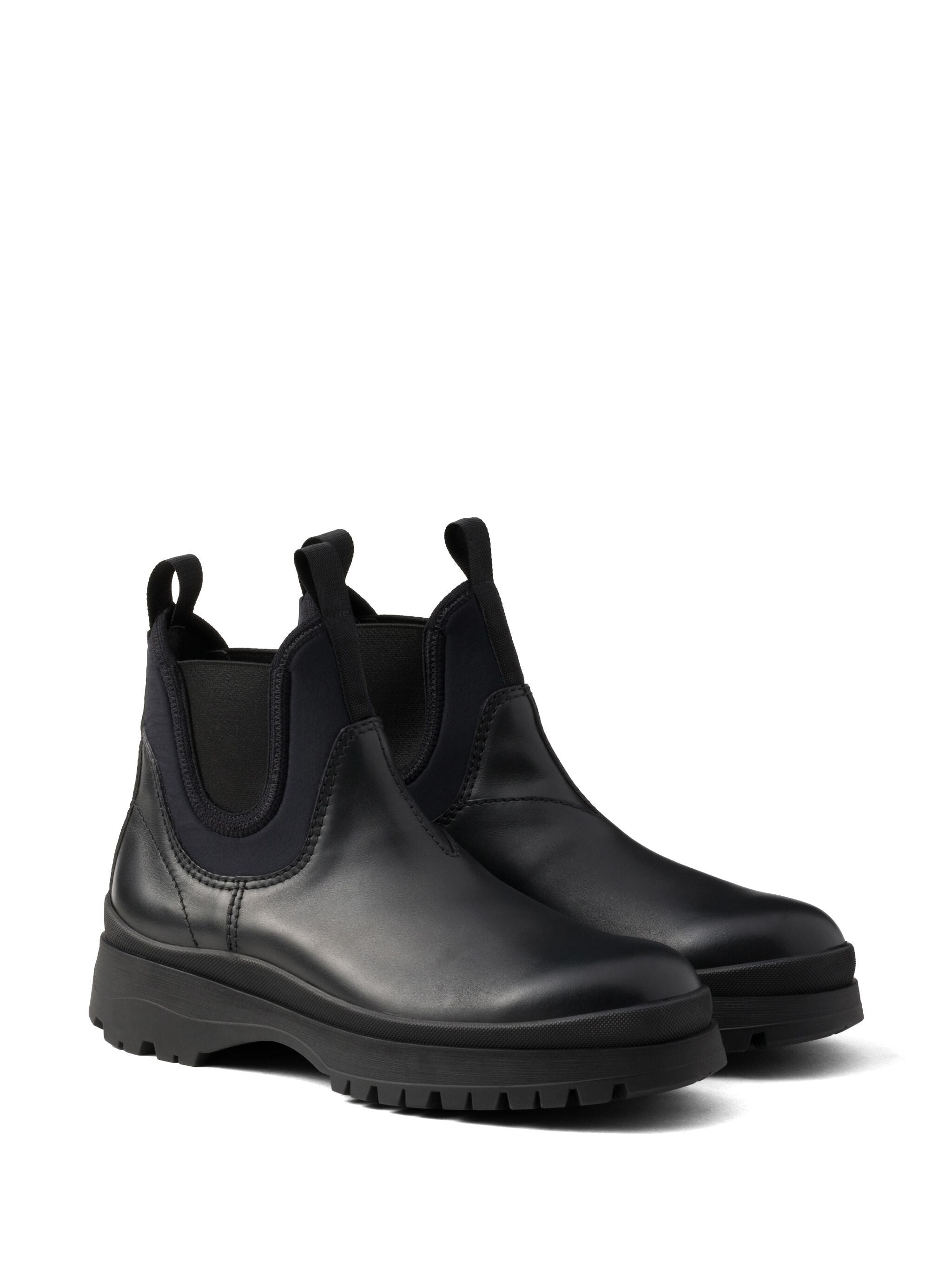 Black Brixxen Leather Chelsea Boots
