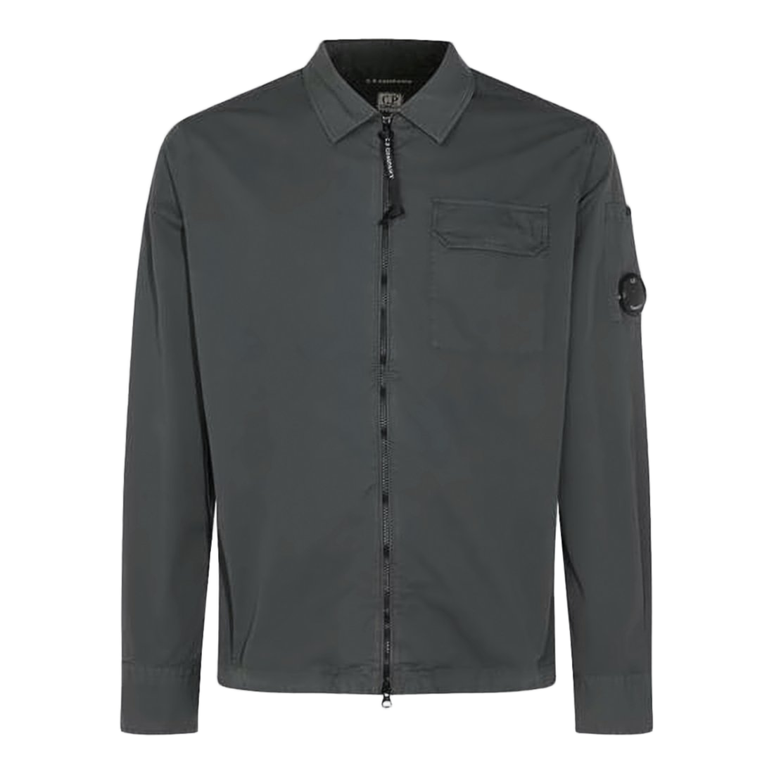 Minimalist Grey Cotton C.P. Company Jacket