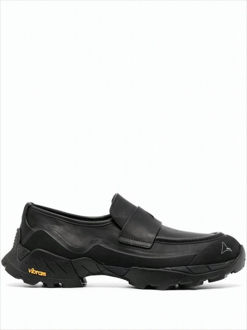 Loafers with Rubber Sole