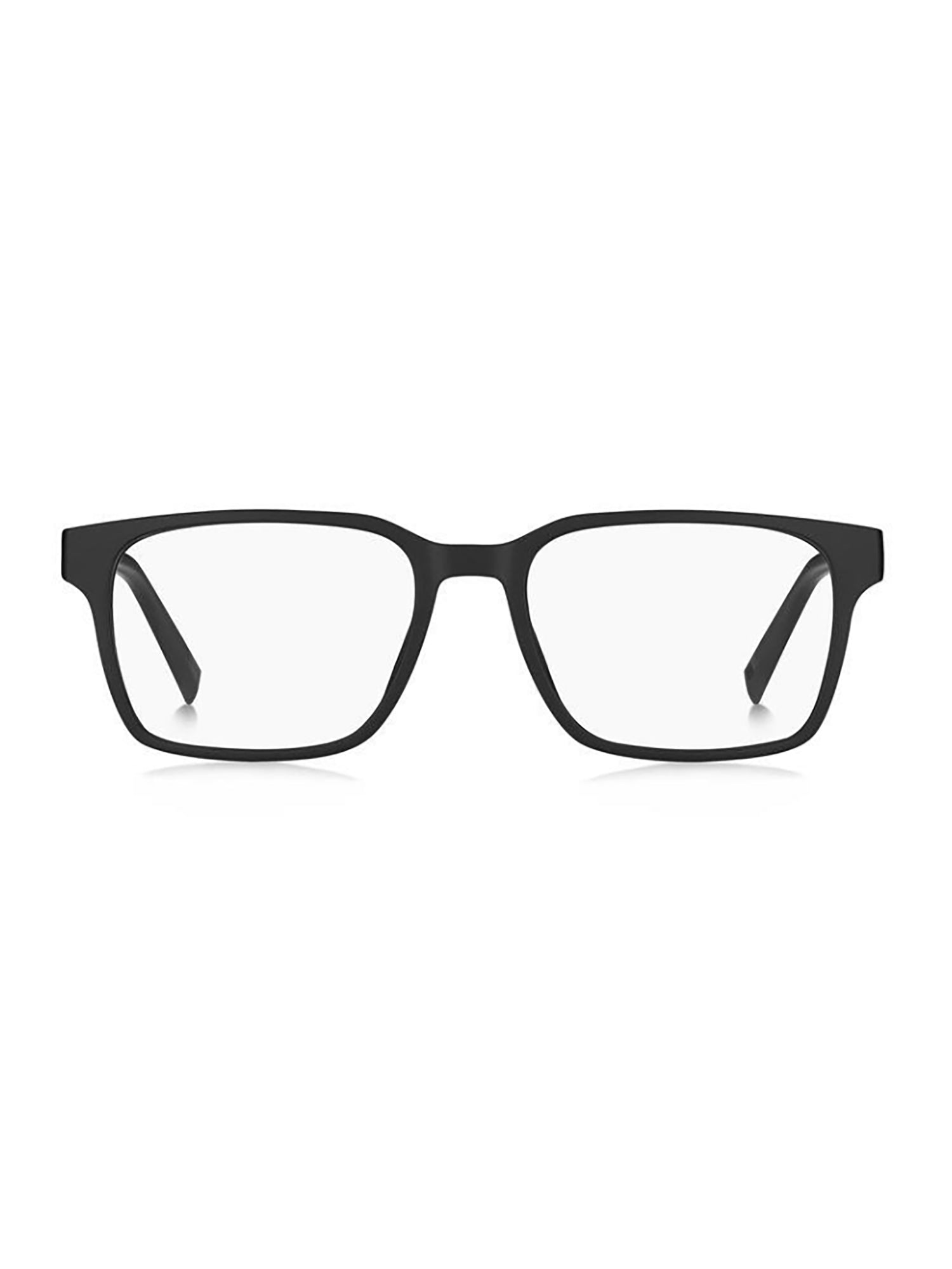 Rectangular Black Optical Frames with Minimalist Aesthetic