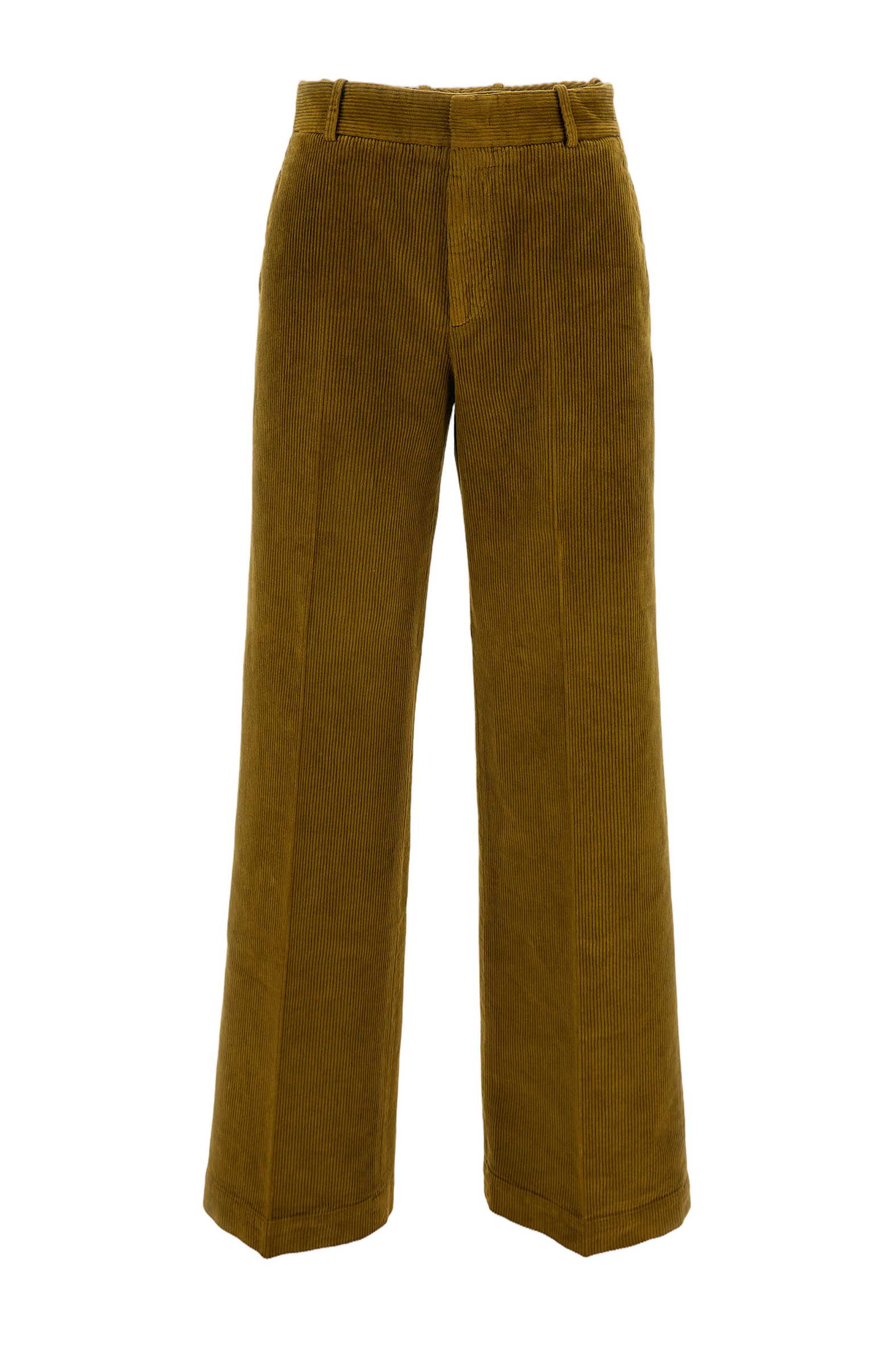 Tailored Brown Trousers With Clean Silhouette