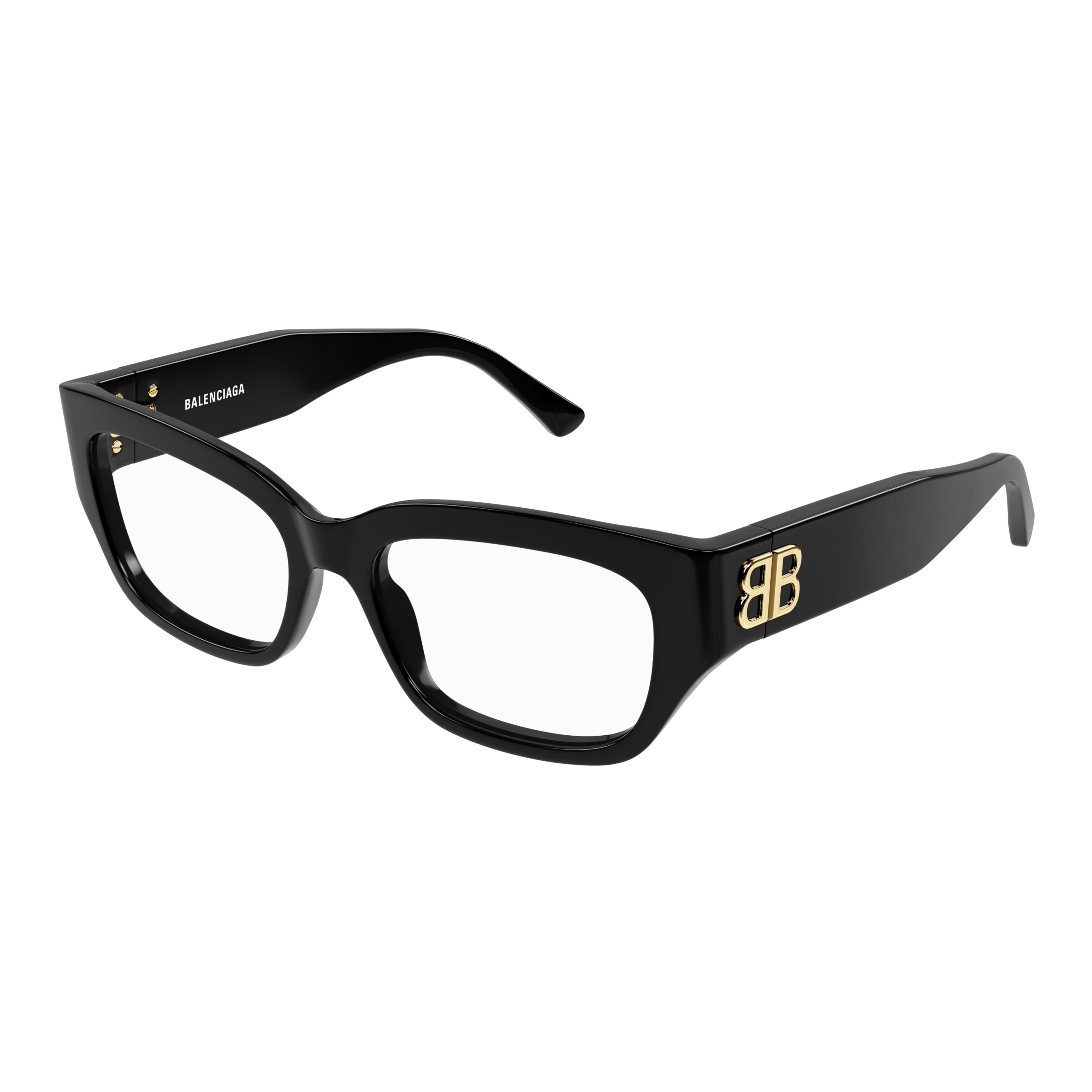 Bb0363o Bold Rectangular Frame Eyeglasses