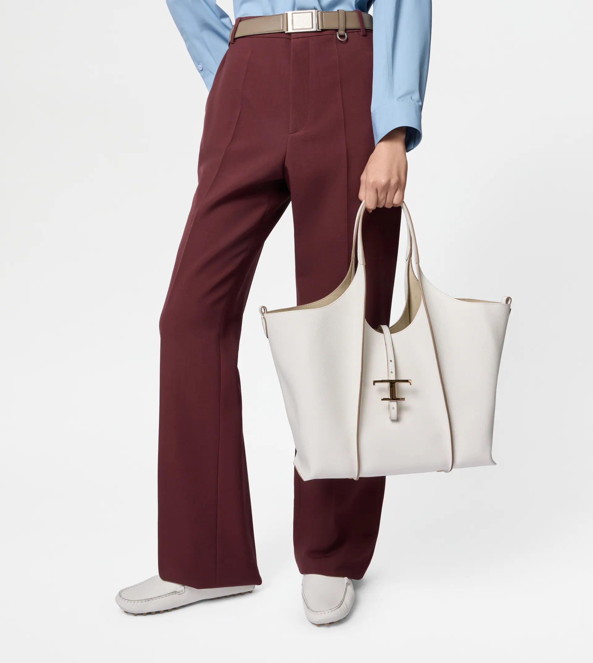 White Tsb Shopping Pend. T Medium Bag
