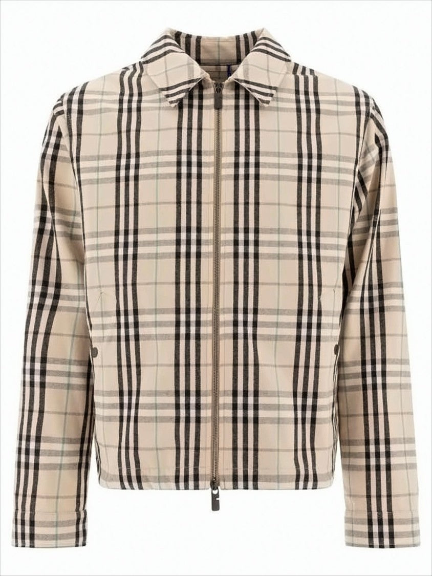 Cropped Classic Check Jacket