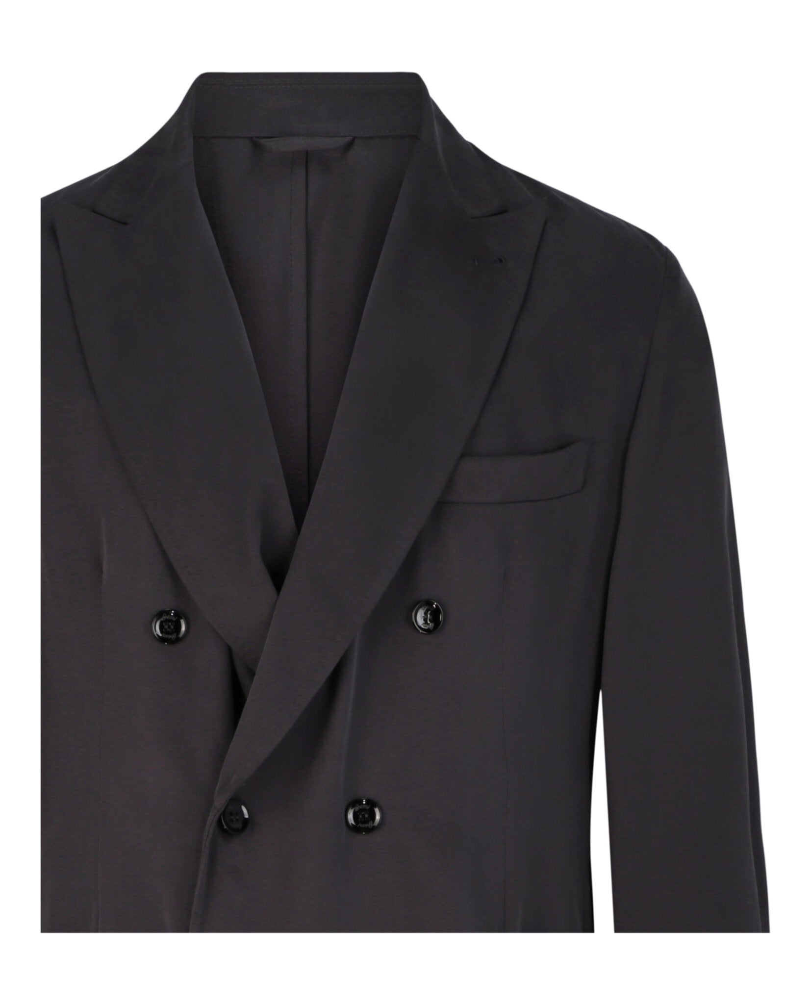 Deconstructed Double-Breasted Blazer