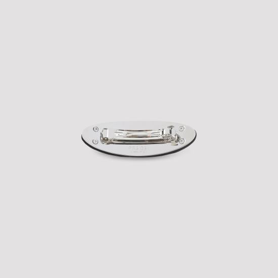 Elongated Oval Hair Barrette
