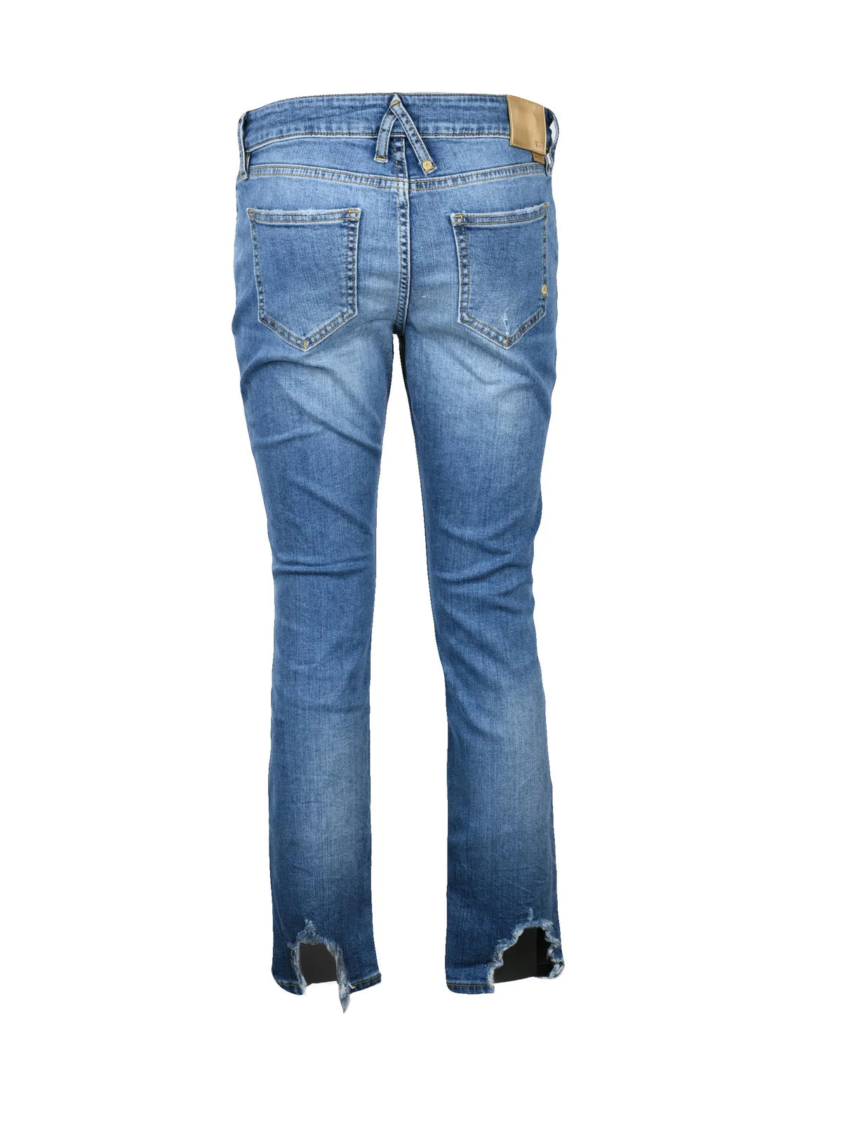 Gilda Bootcut Stretch Jeans - Blue