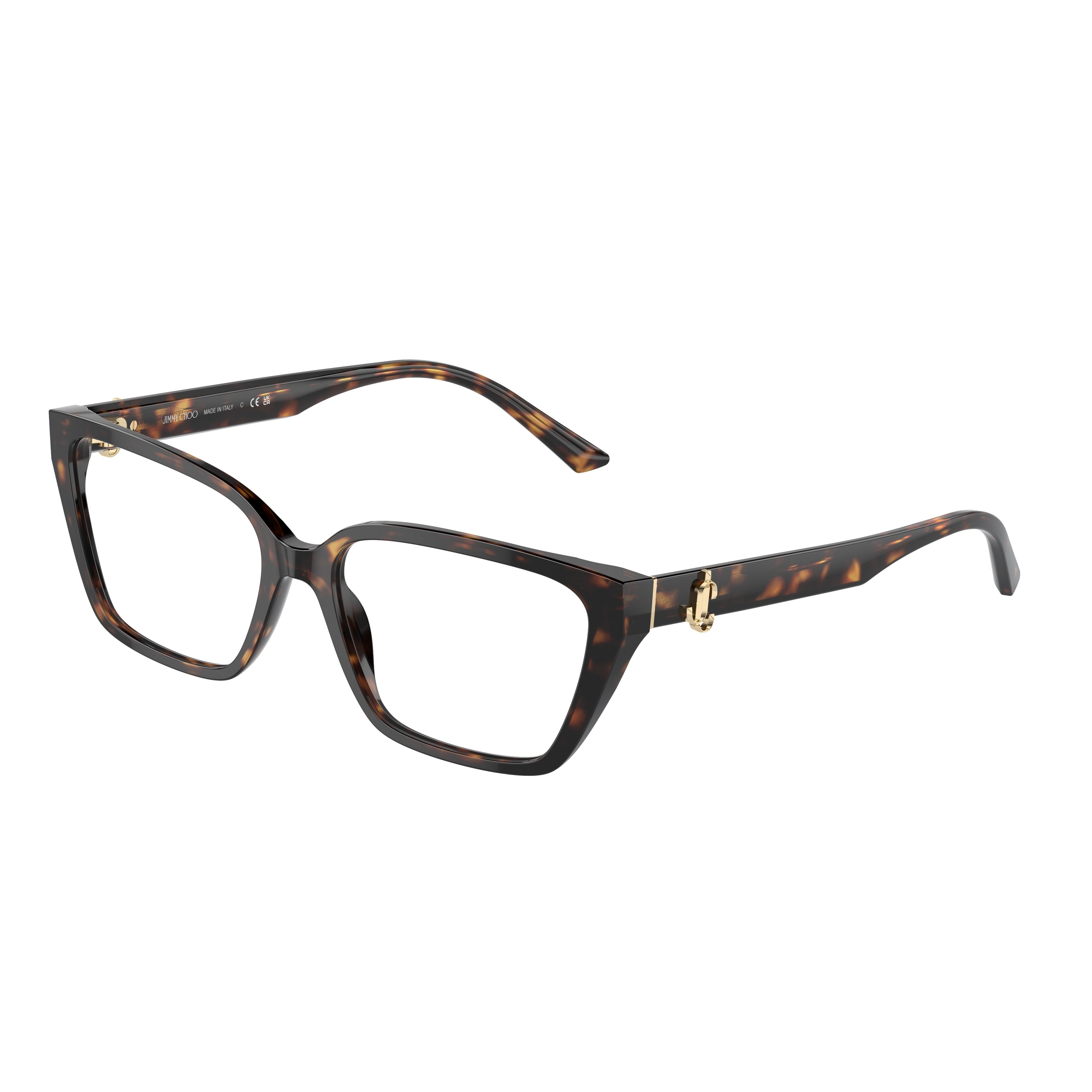 0jc3008 Oversized Tortoiseshell Square Frame Sunglasses