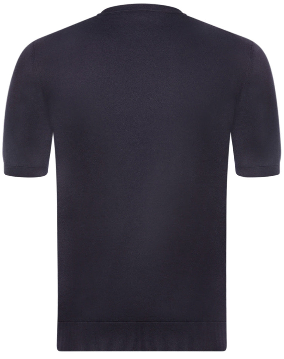 Cotton Crewneck Straight Fit T Shirt