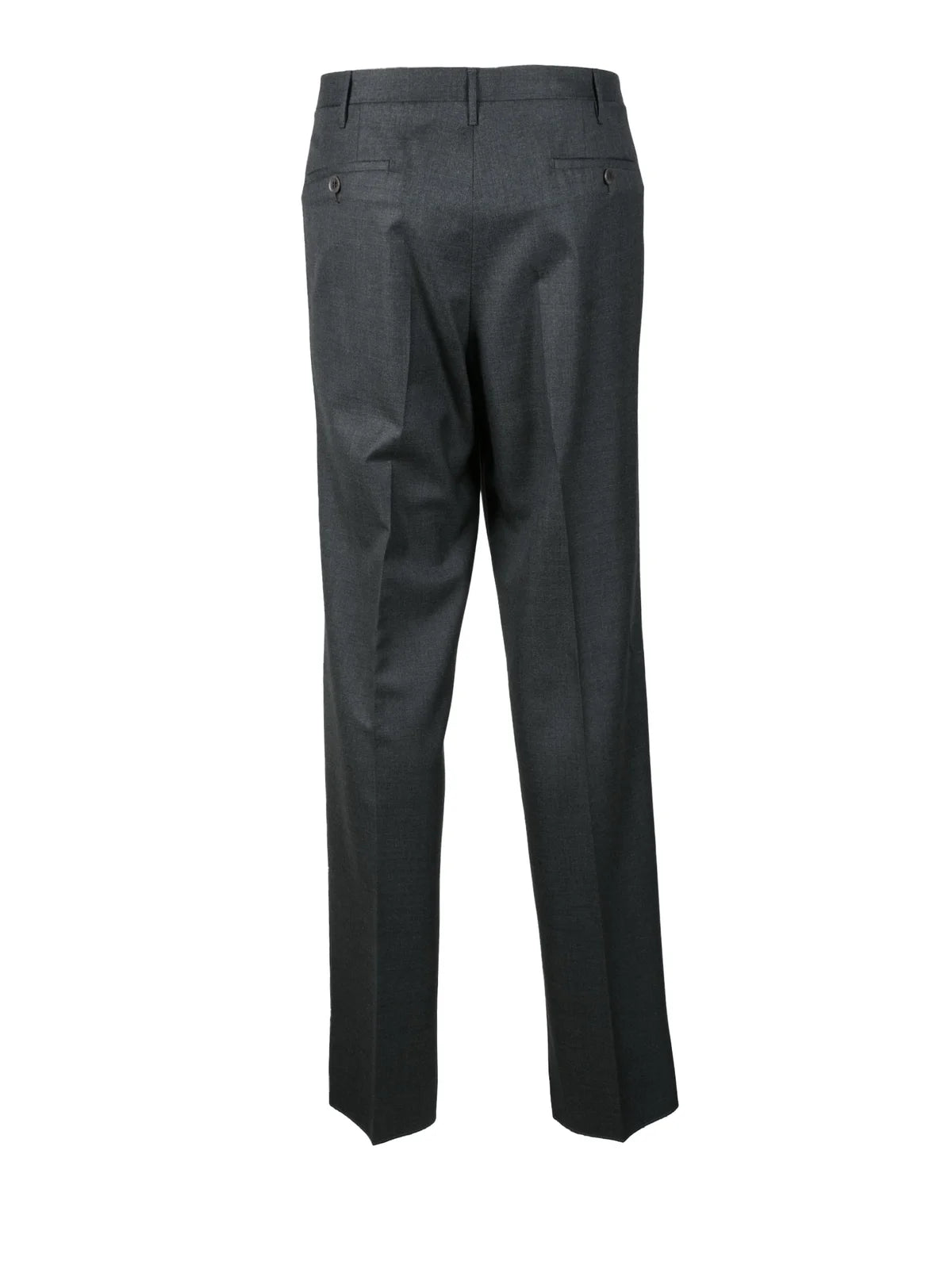 Virgin Wool Trousers - Grey