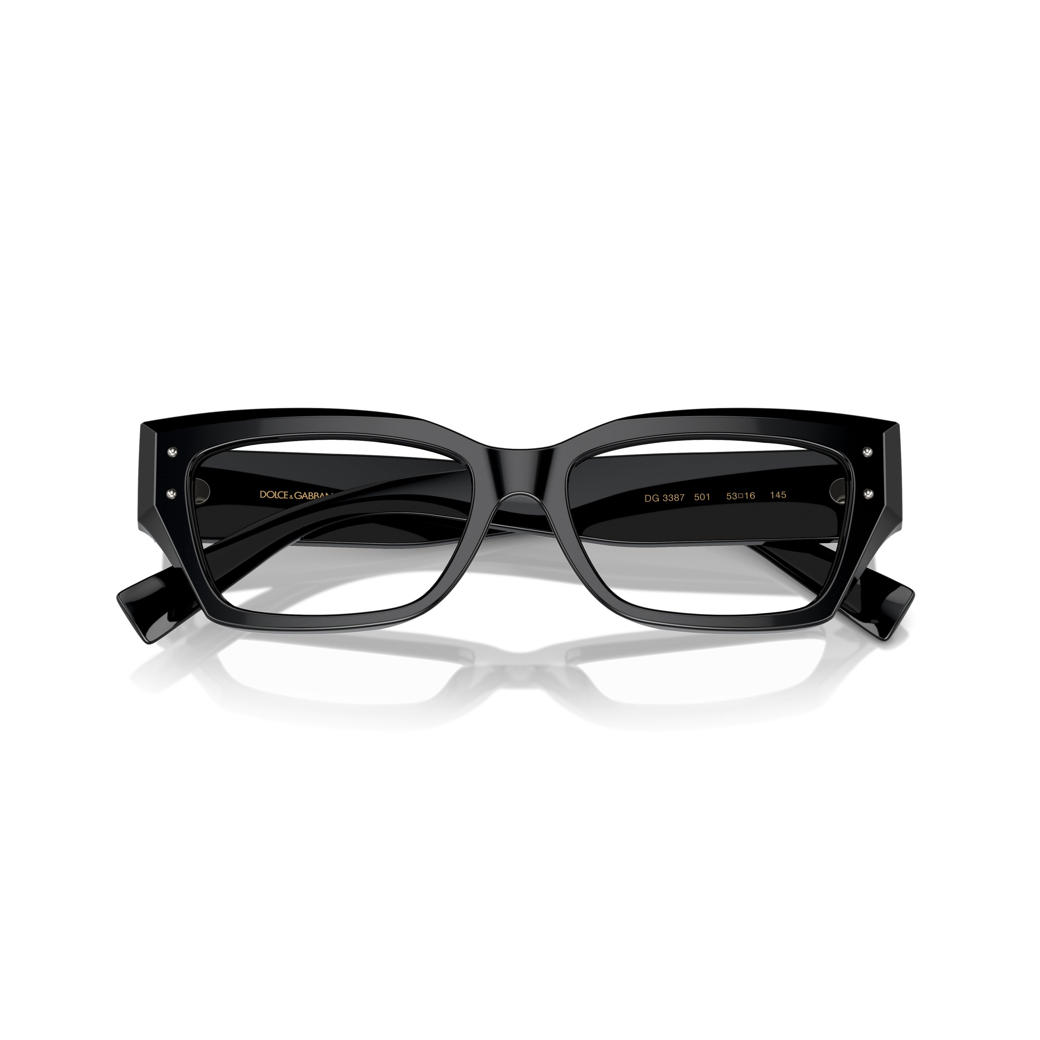 0dg3387 Bold Rectangular Sunglasses