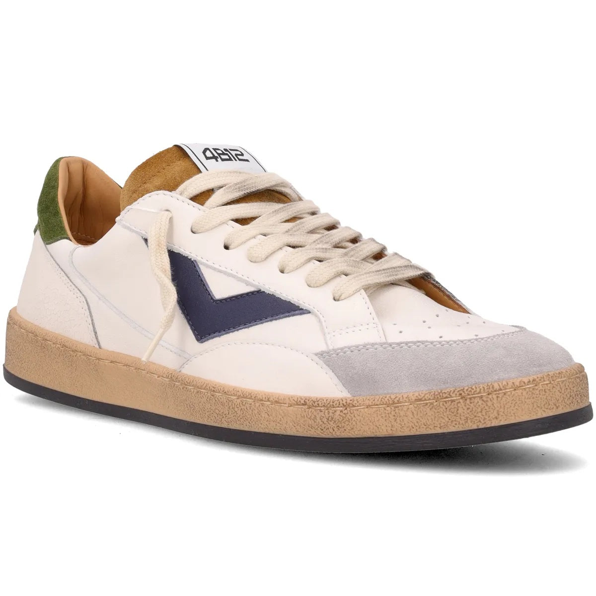 Play New Sneakers In White Leather