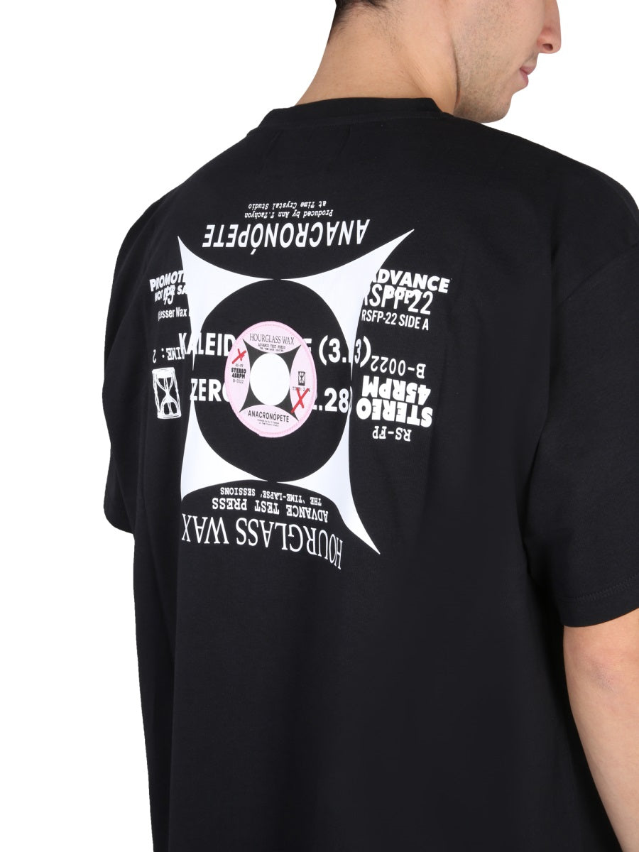 Relaxed Fit Black T-Shirt With Graphic Print
