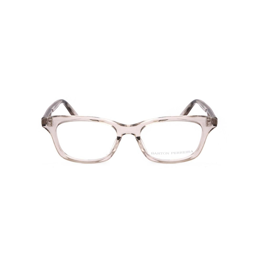 Bp5276 471cq Translucent Rectangular Eyeglasses with Rounded Edges