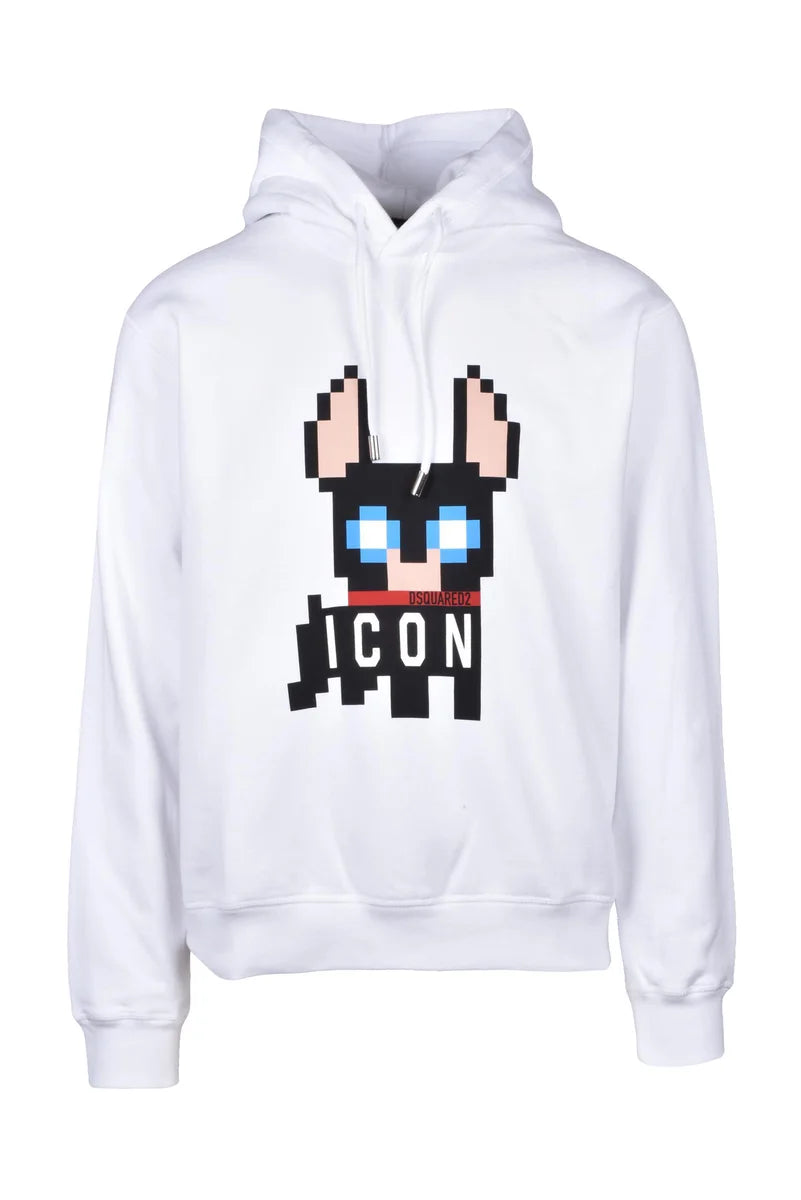Cotton Hoodie - White