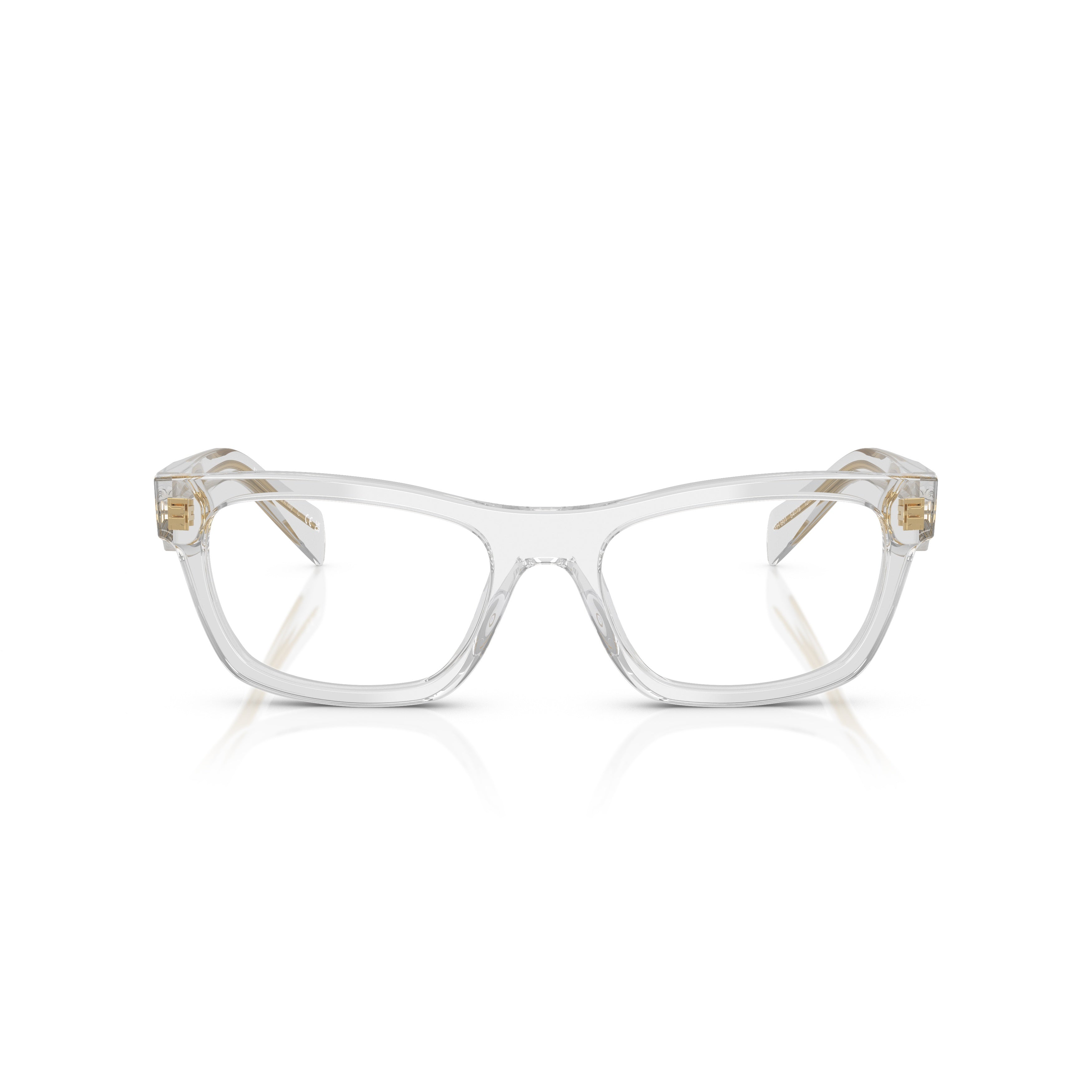 0pr B01v Bold Square Transparent Acetate Sunglasses