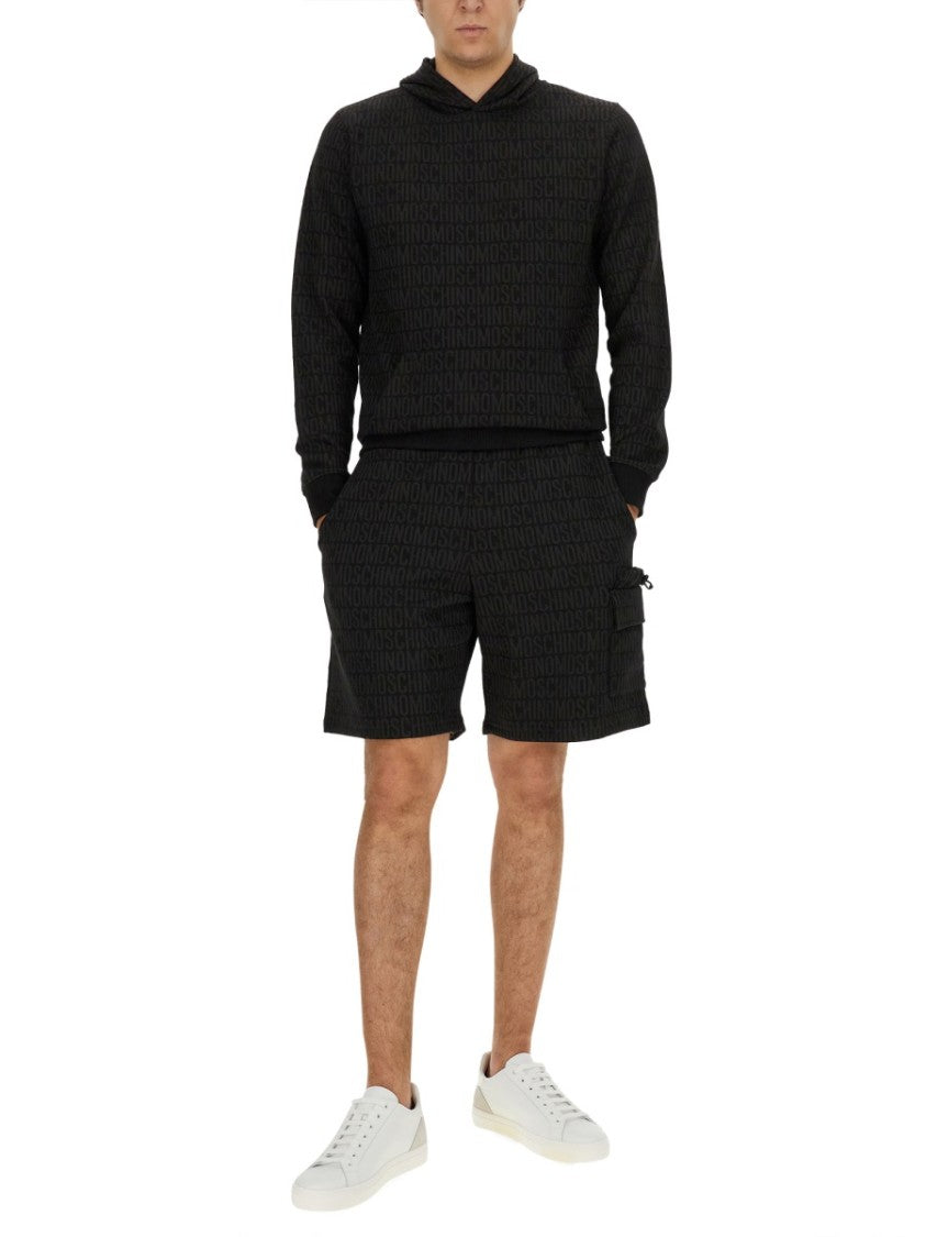 All-Over Logo Print Sweatshirt