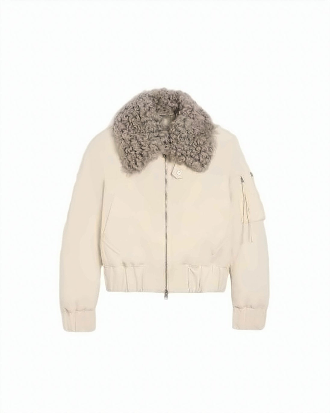 Cropped Polyamide Jacket