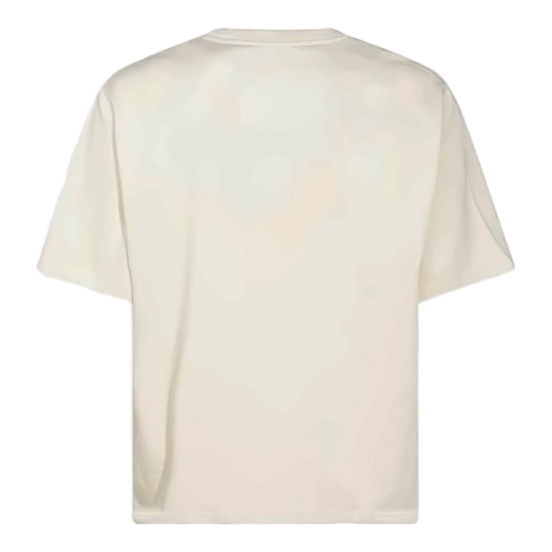 Luźny T-Shirt Bawełniany z Nadrukiem