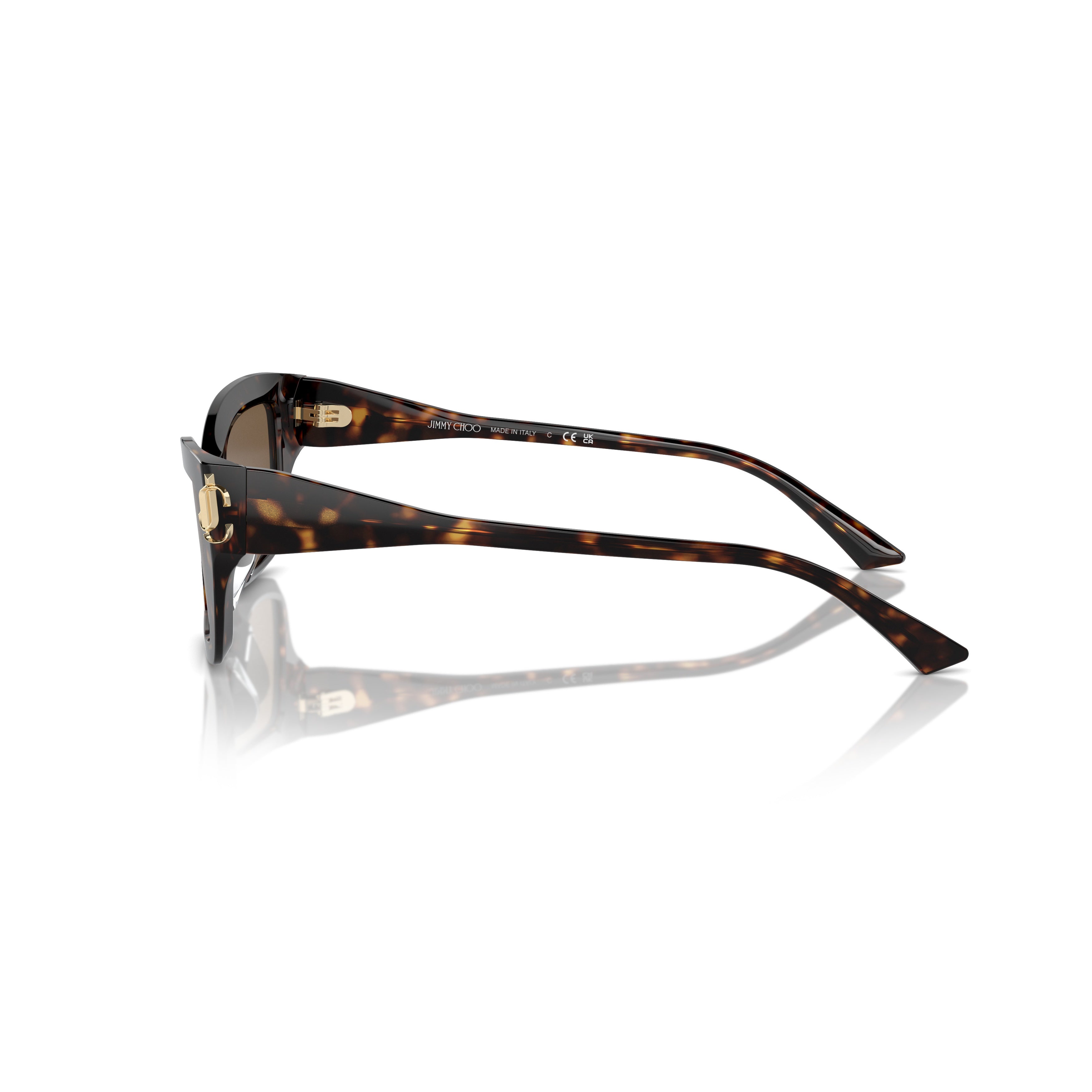 0jc5011u Rectangular Tortoiseshell Acetate Sunglasses
