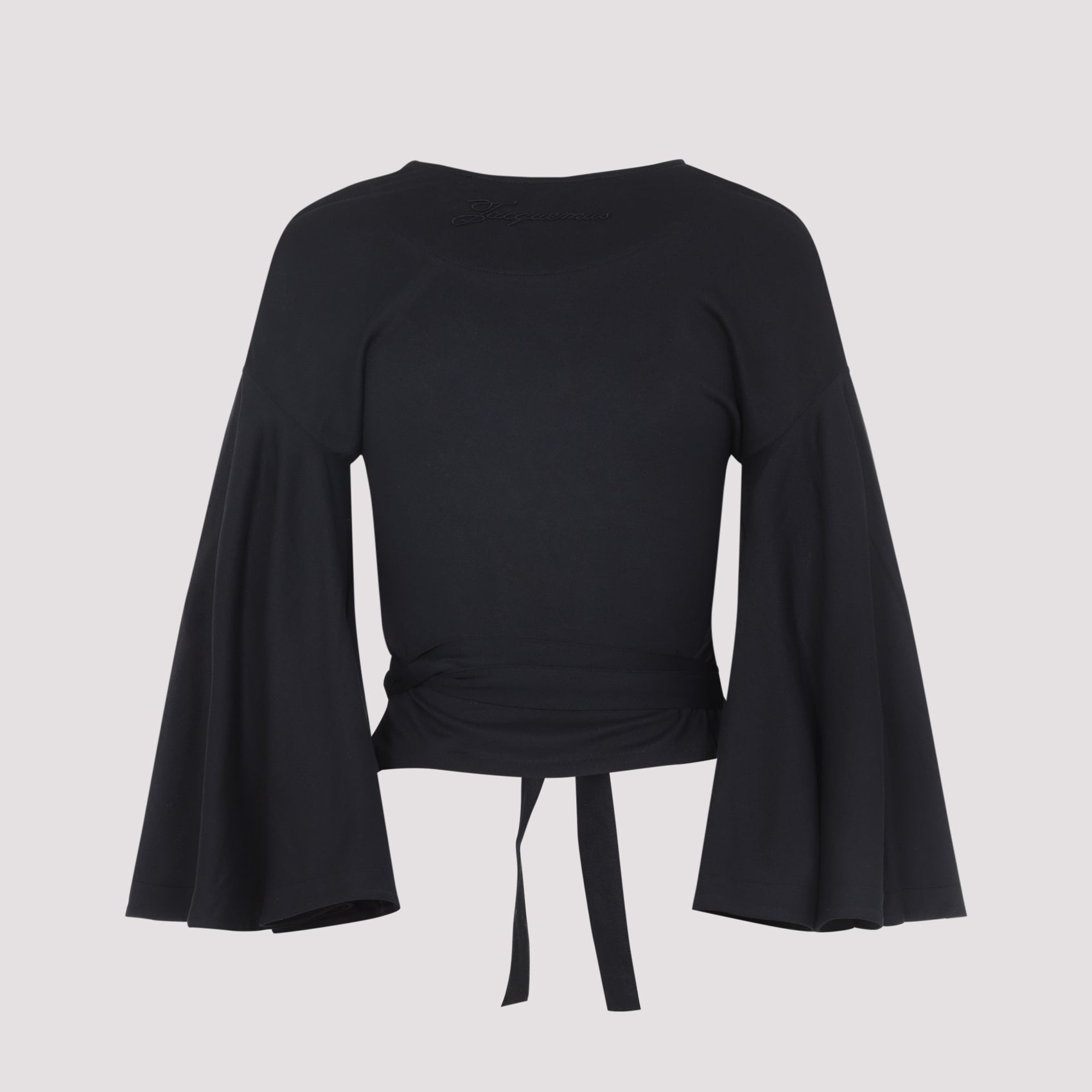 Deep V-Neck Wrap Top