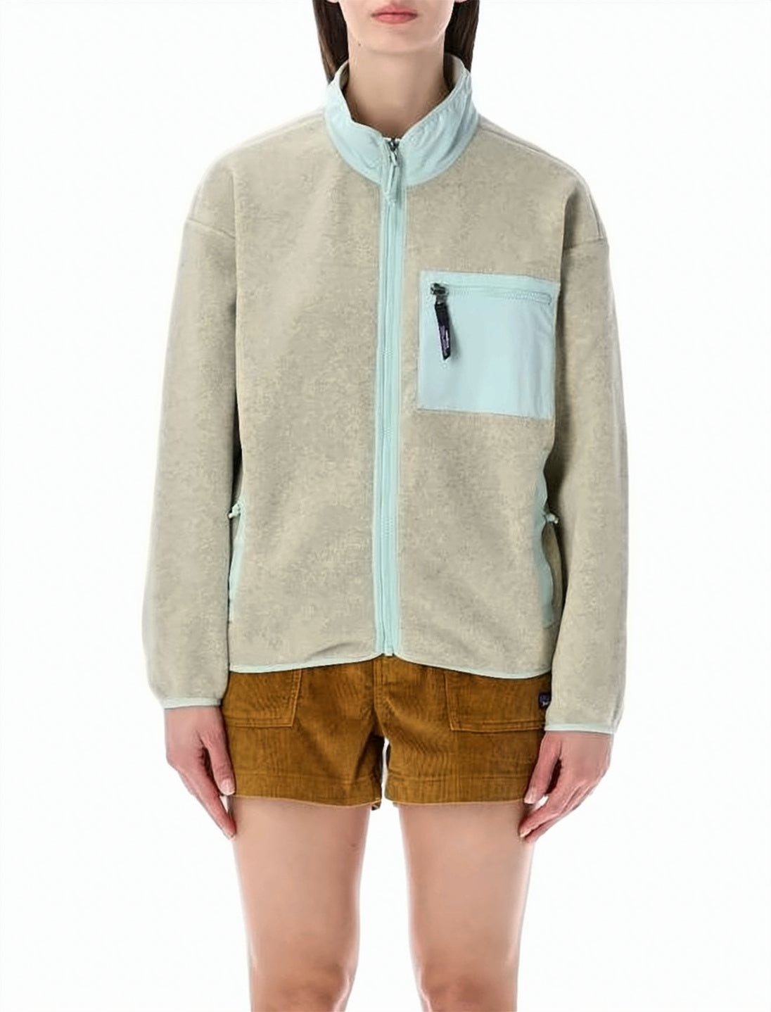 Casual Jacket with Textured Fabric